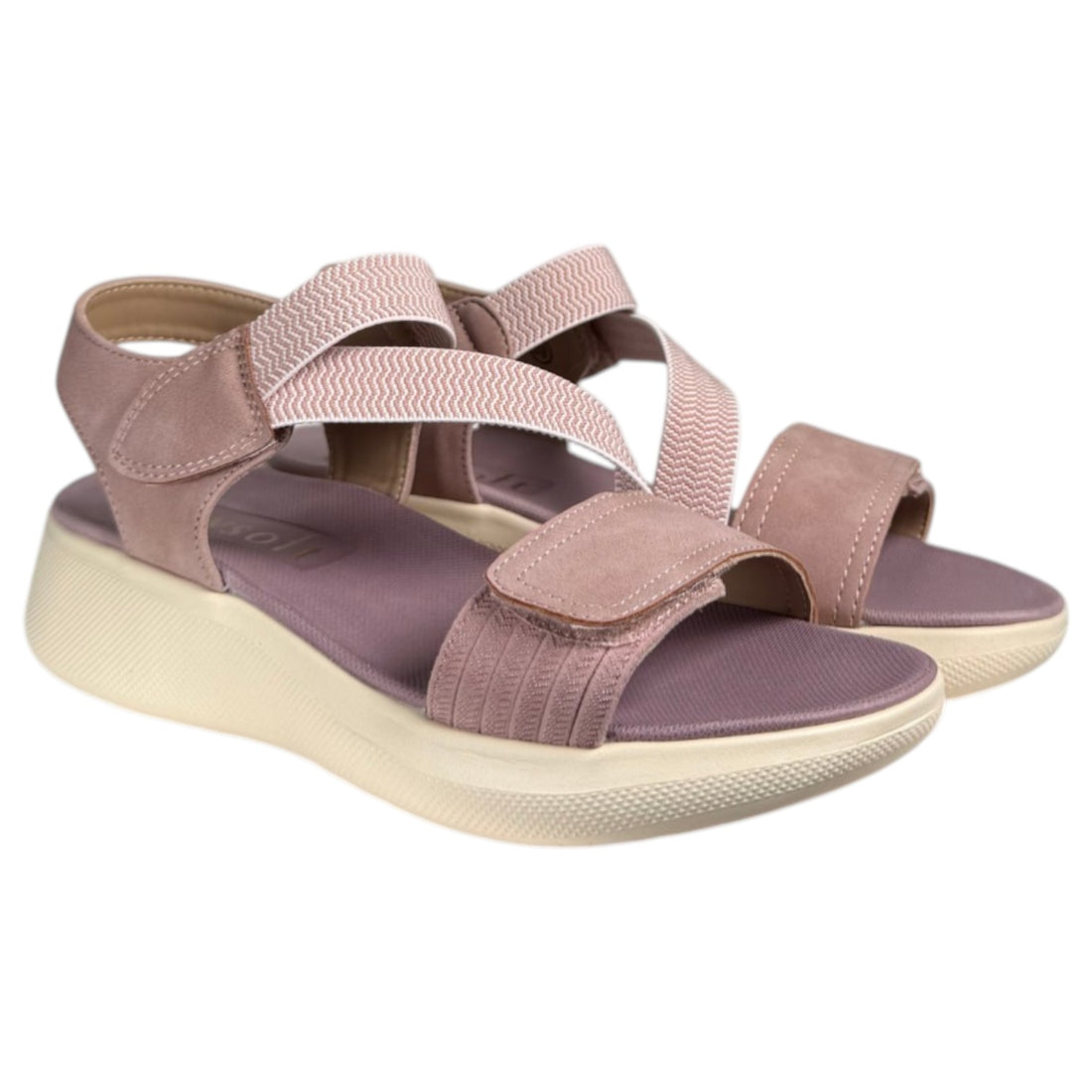 Sandalias Mysoft Elásticos 26M362 Malva - imagen 3