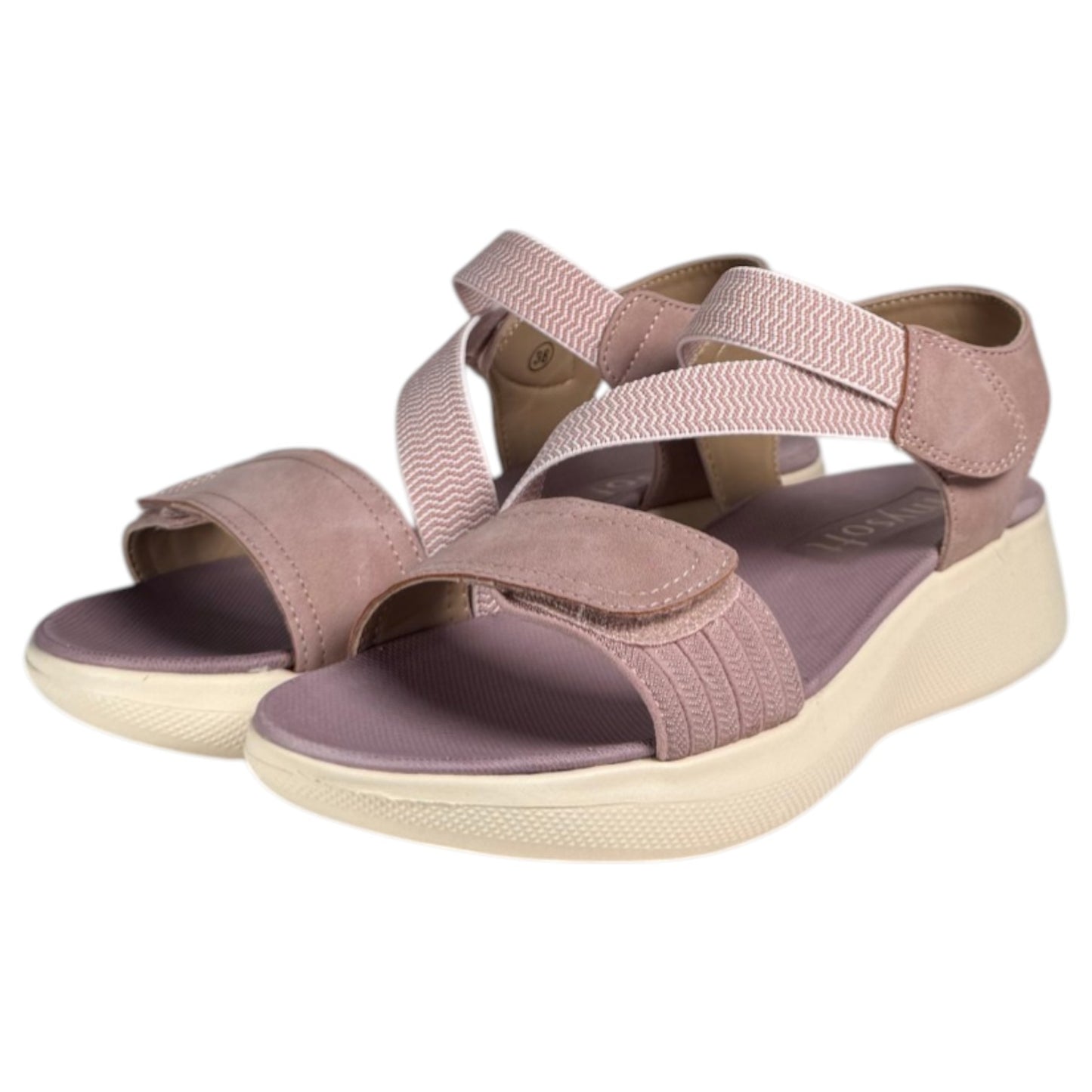 Sandalias Mysoft Elásticos 26M362 Malva - imagen 5