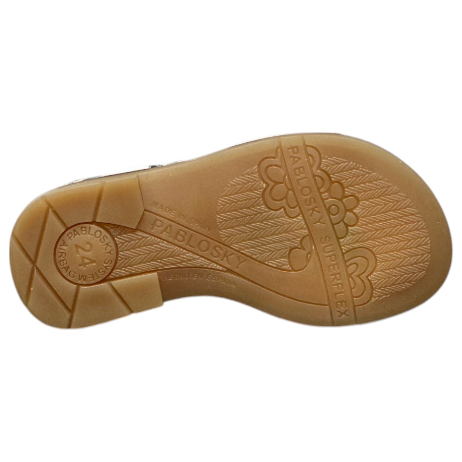 Sandalias Pablosky Napa Nácar 437608 Blanco - imagen 5
