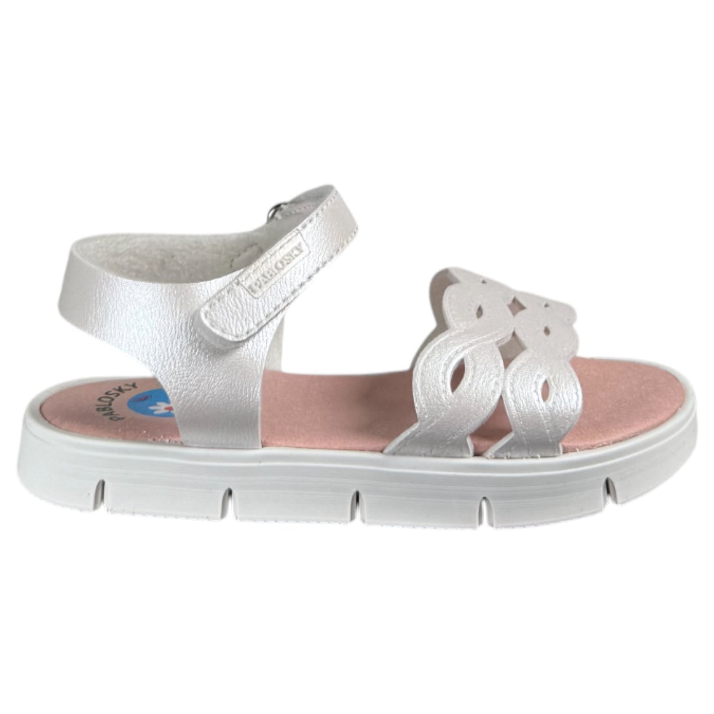 Sandalias Pablosky Polina 440704 Blanco - imagen 1