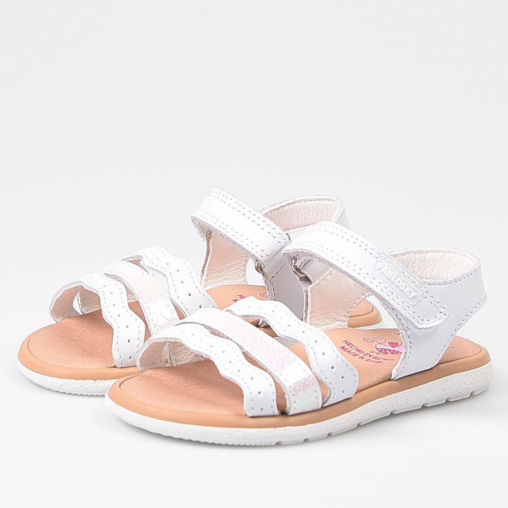 Sandalias Pablosky Stepeasy 038400 Blanco - imagen 3