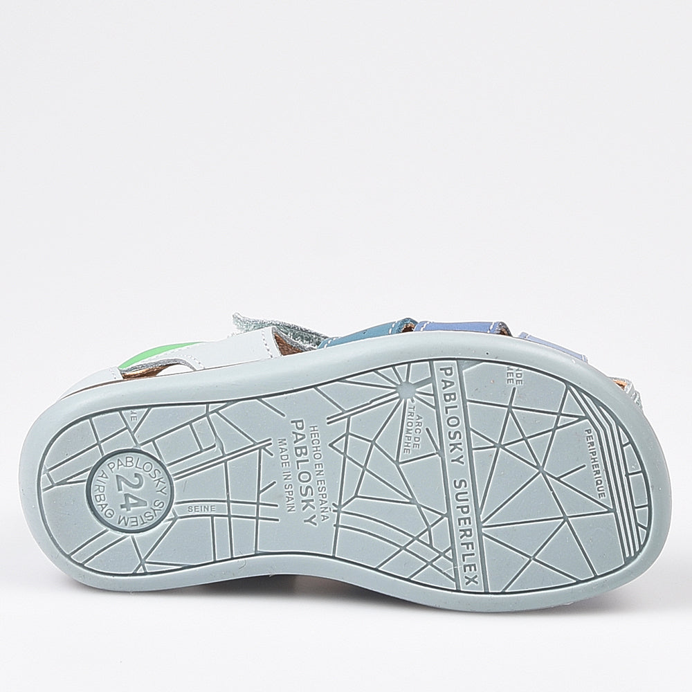 Sandalias Pablosky Stepeasy 041940 Celeste - imagen 5