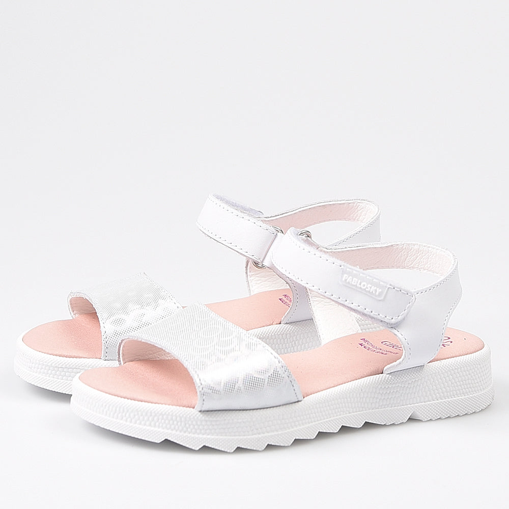 Sandalias Pablosky Stepeasy 430400 Blanco - imagen 4