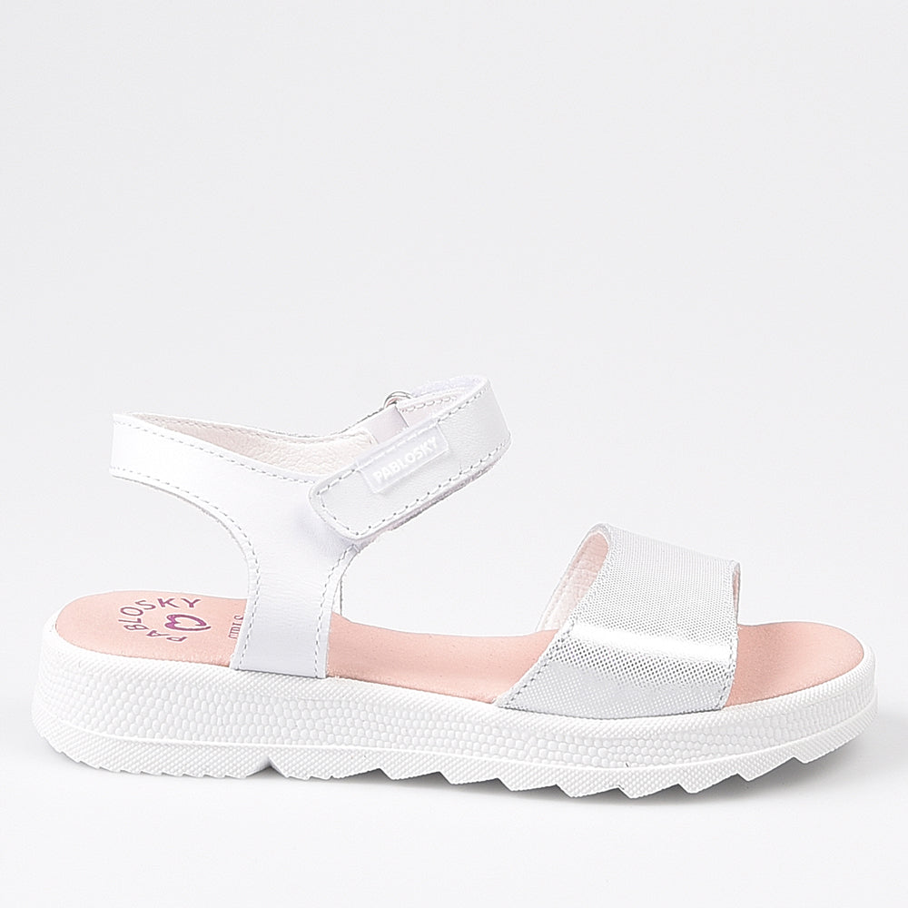 Sandalias Pablosky Stepeasy 430400 Blanco - imagen 1