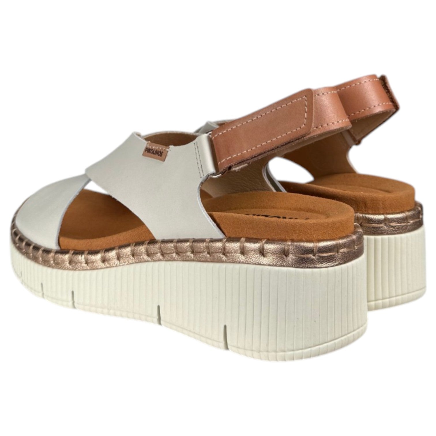 Sandalias Pikolinos Gomera W0K-0606C1 Nata - imagen 6