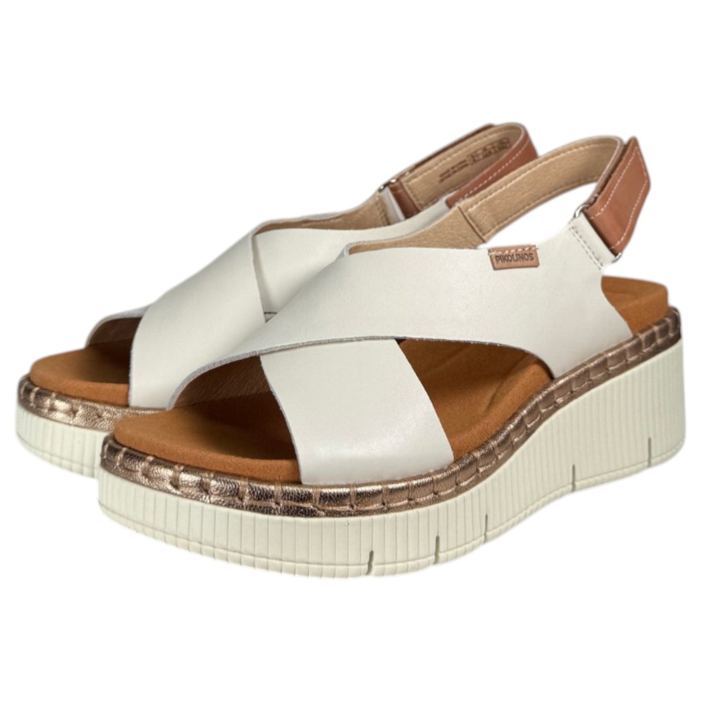 Sandalias Pikolinos Gomera W0K-0606C1 Nata - imagen 5