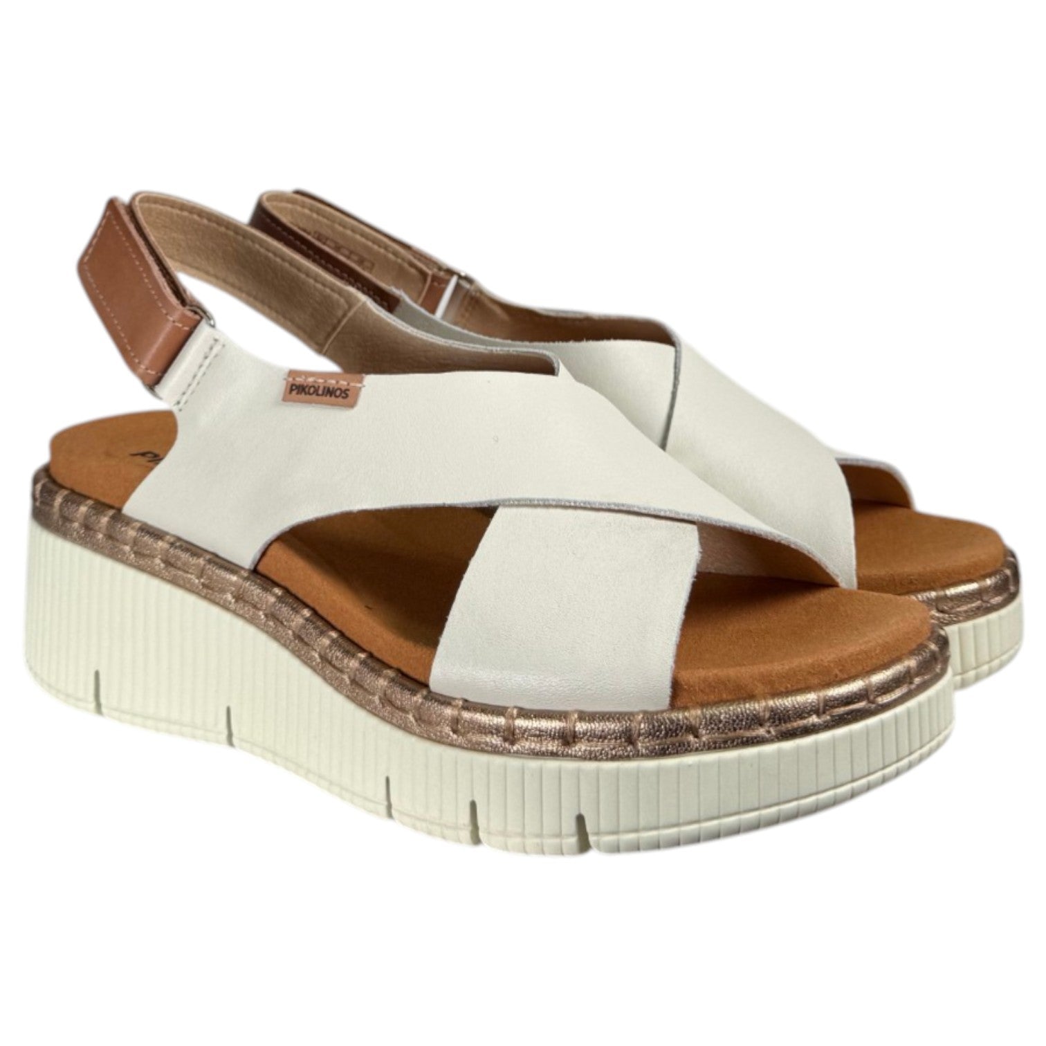 Sandalias Pikolinos Gomera W0K-0606C1 Nata - imagen 3