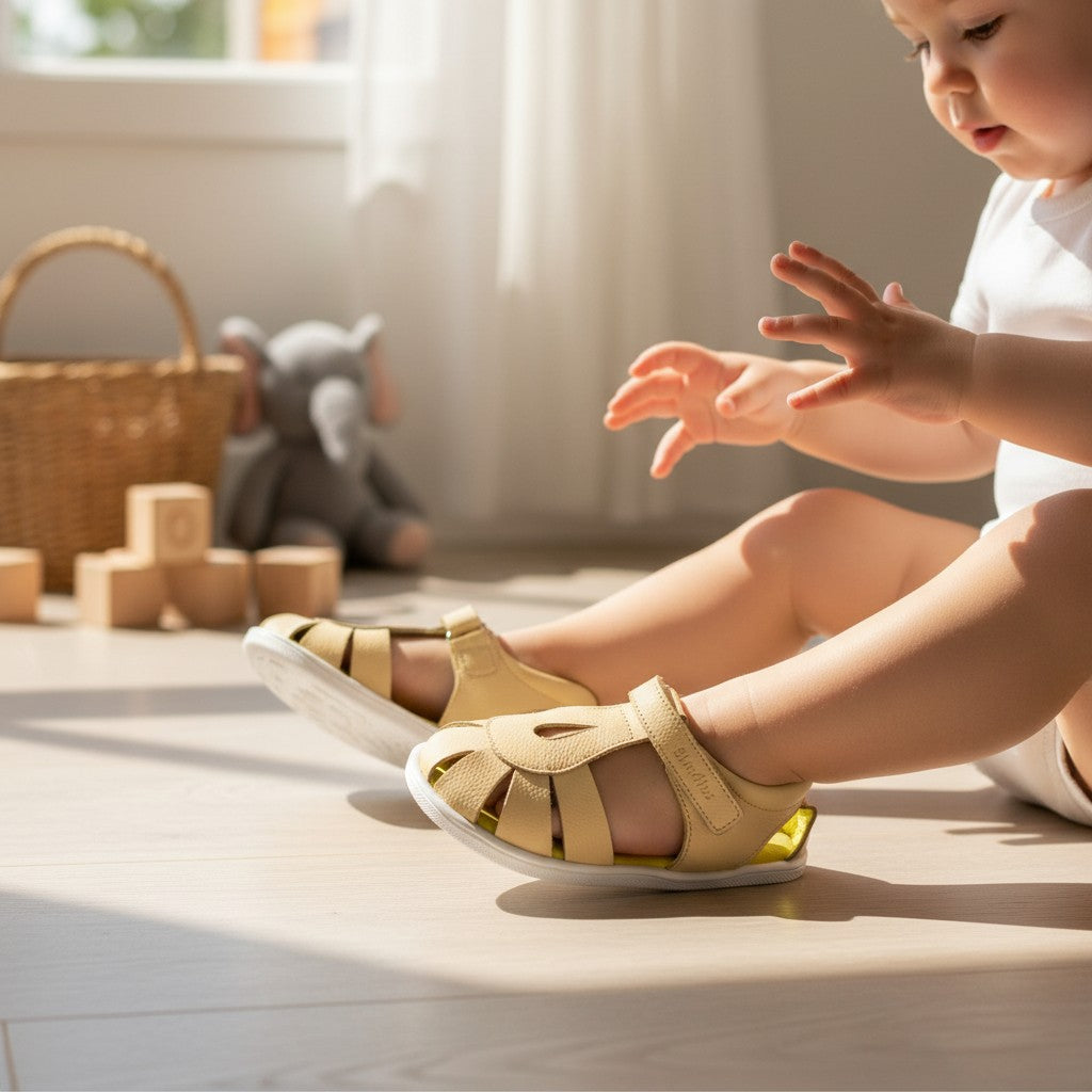 Sandalias Respetuosas Blanditos India Amarillo - imagen 2