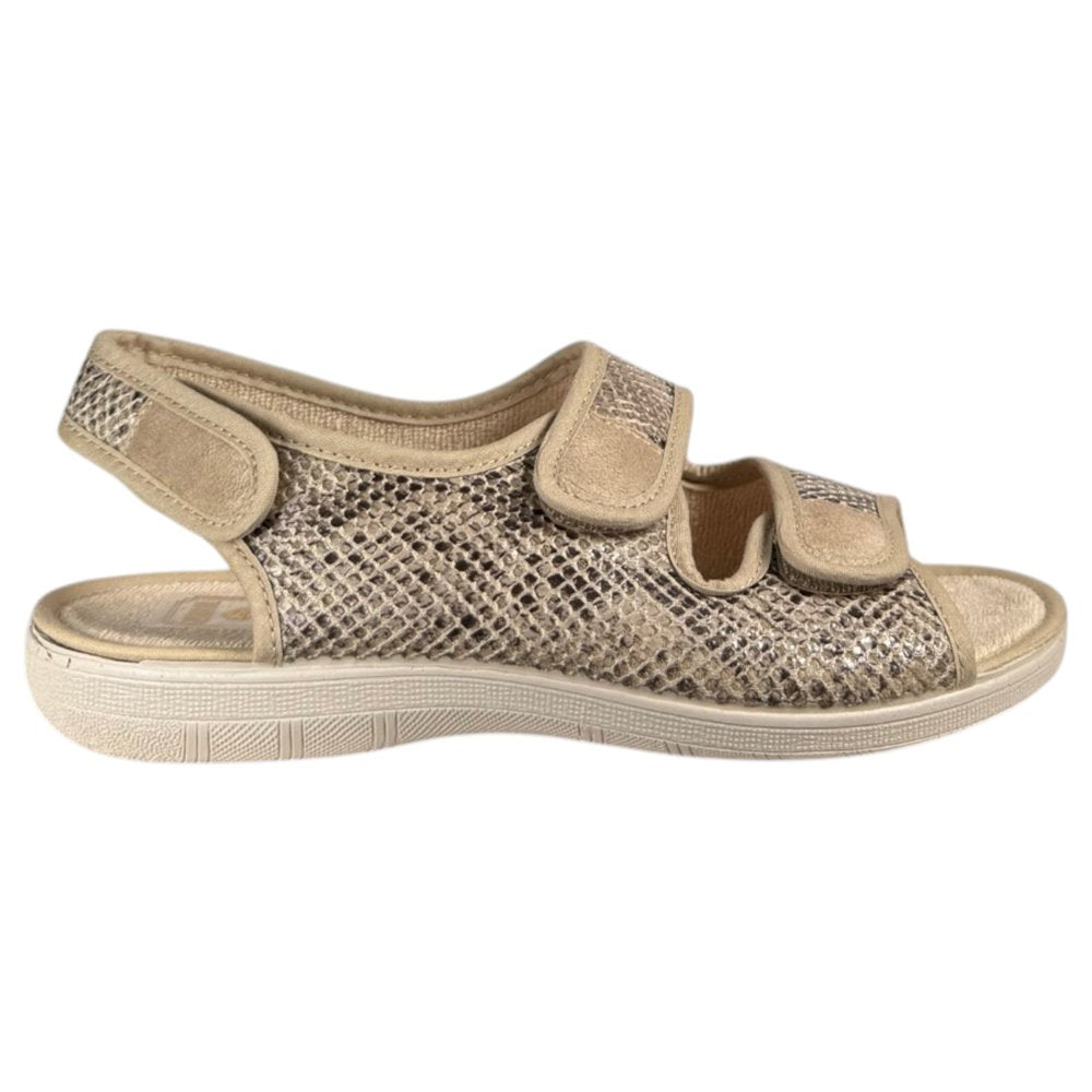 Sandalias Selquir Rejilla Anaconda 81199 Beig - imagen 1