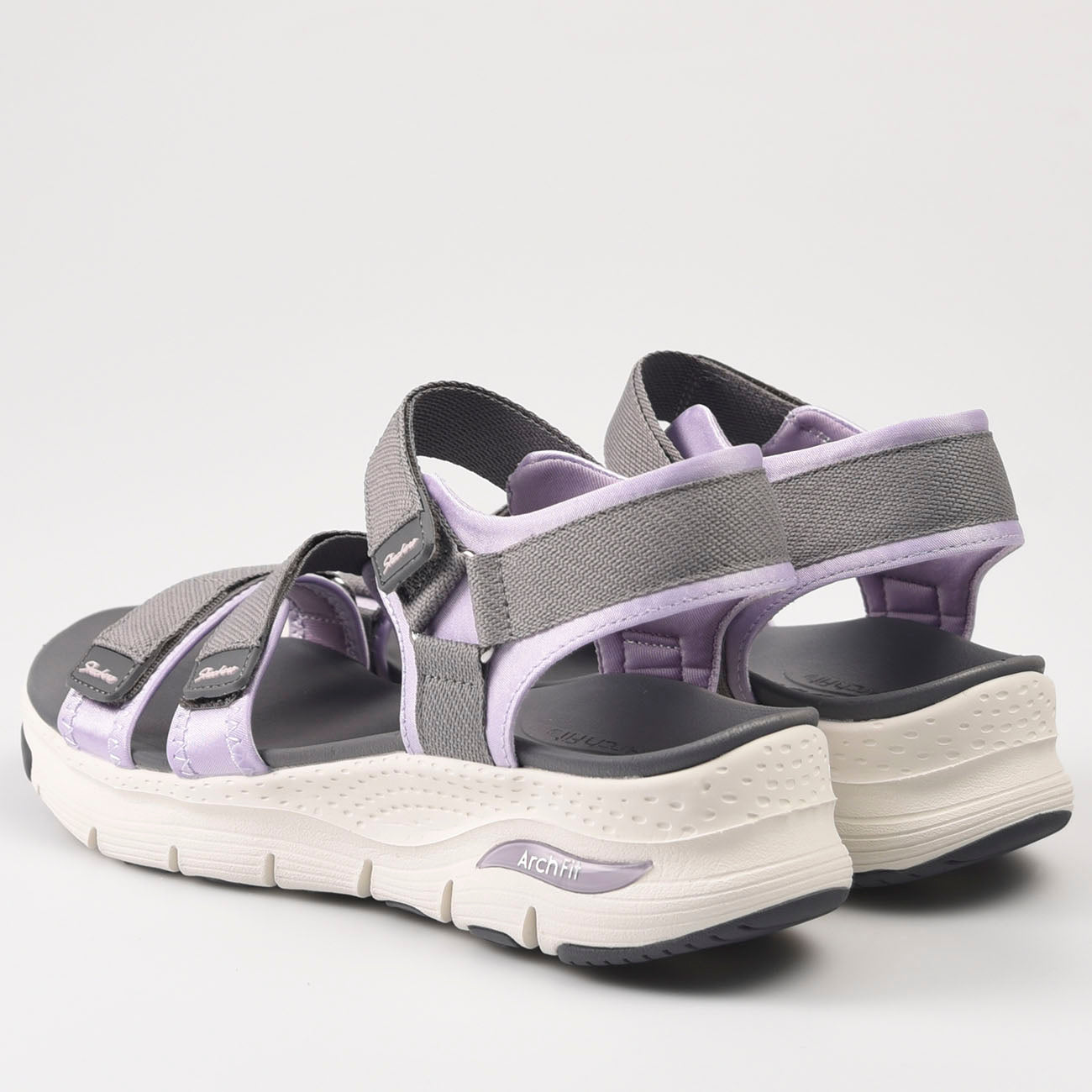 Sandalias Skechers Arch Fit - Fresh Bloom 119305 Gris - imagen 4