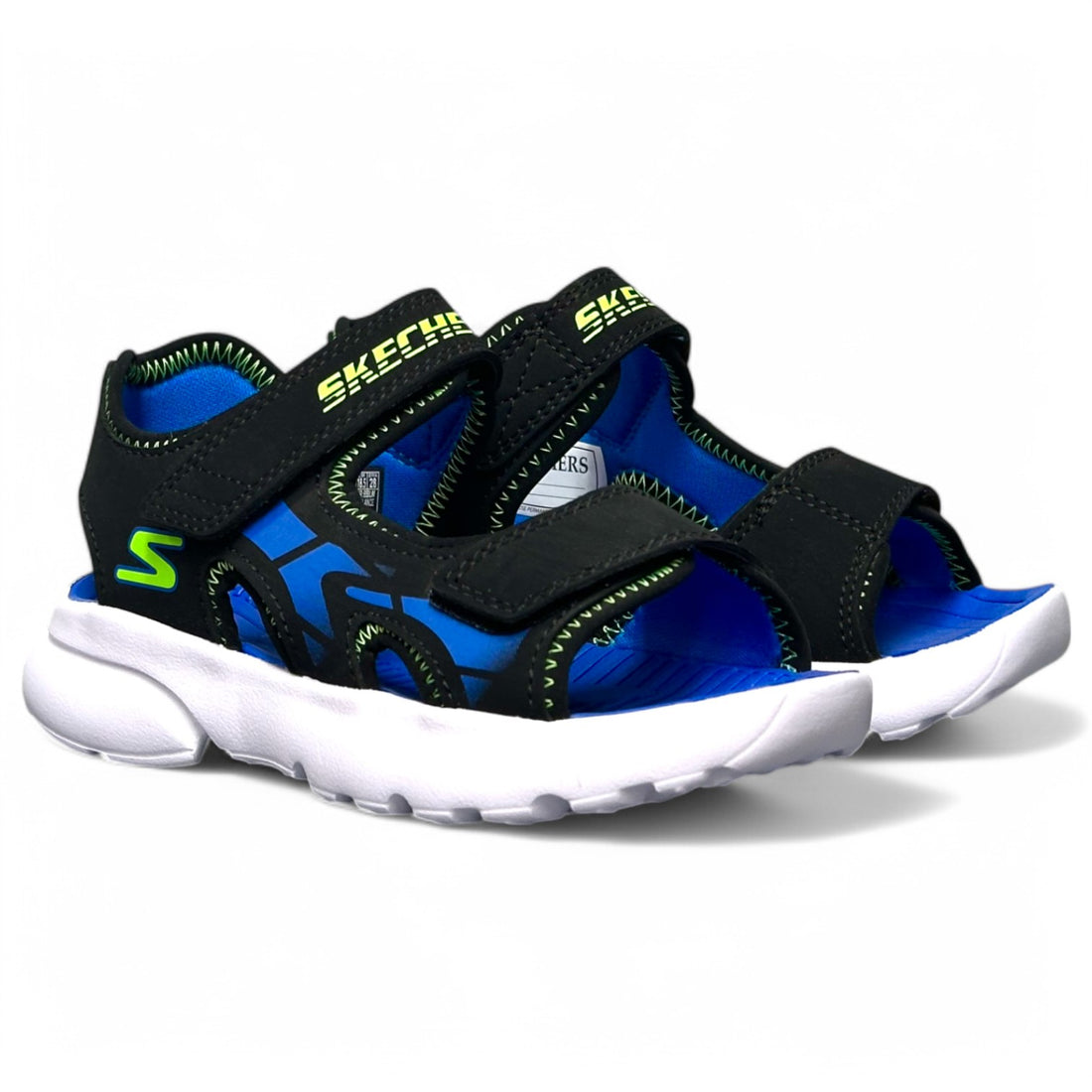 Sandalias Skechers Razor Splash - Aqua Buddies 406513L Negro Lima - imagen 2