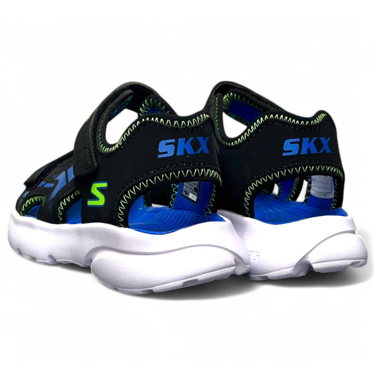 Sandalias Skechers Razor Splash - Aqua Buddies 406513L Negro Lima - imagen 4