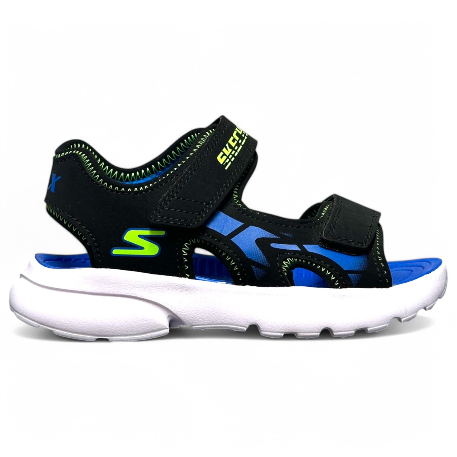 Sandalias Skechers Razor Splash - Aqua Buddies 406513L Negro Lima - imagen 1