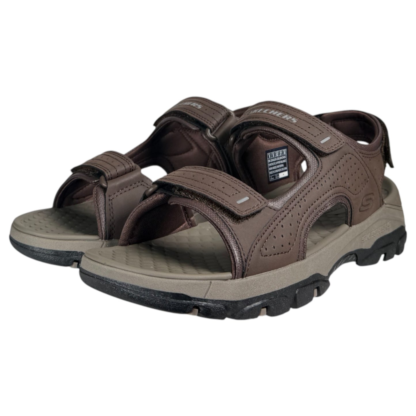 Sandalias Skechers Relaxed Fit: Tresmen - Garo 204105 Chocolate - imagen 4