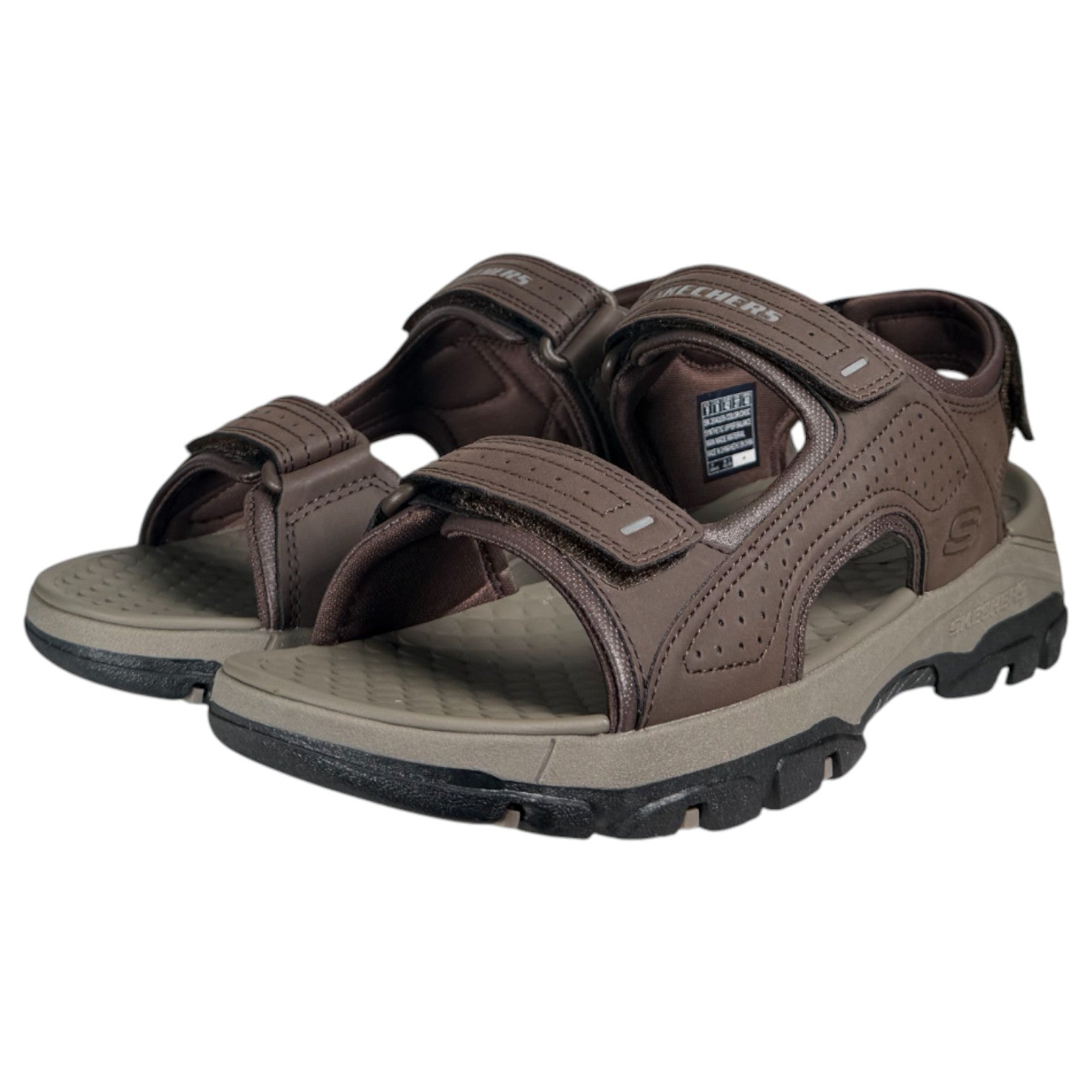 Sandalias Skechers Relaxed Fit: Tresmen - Garo 204105 Chocolate - imagen 4