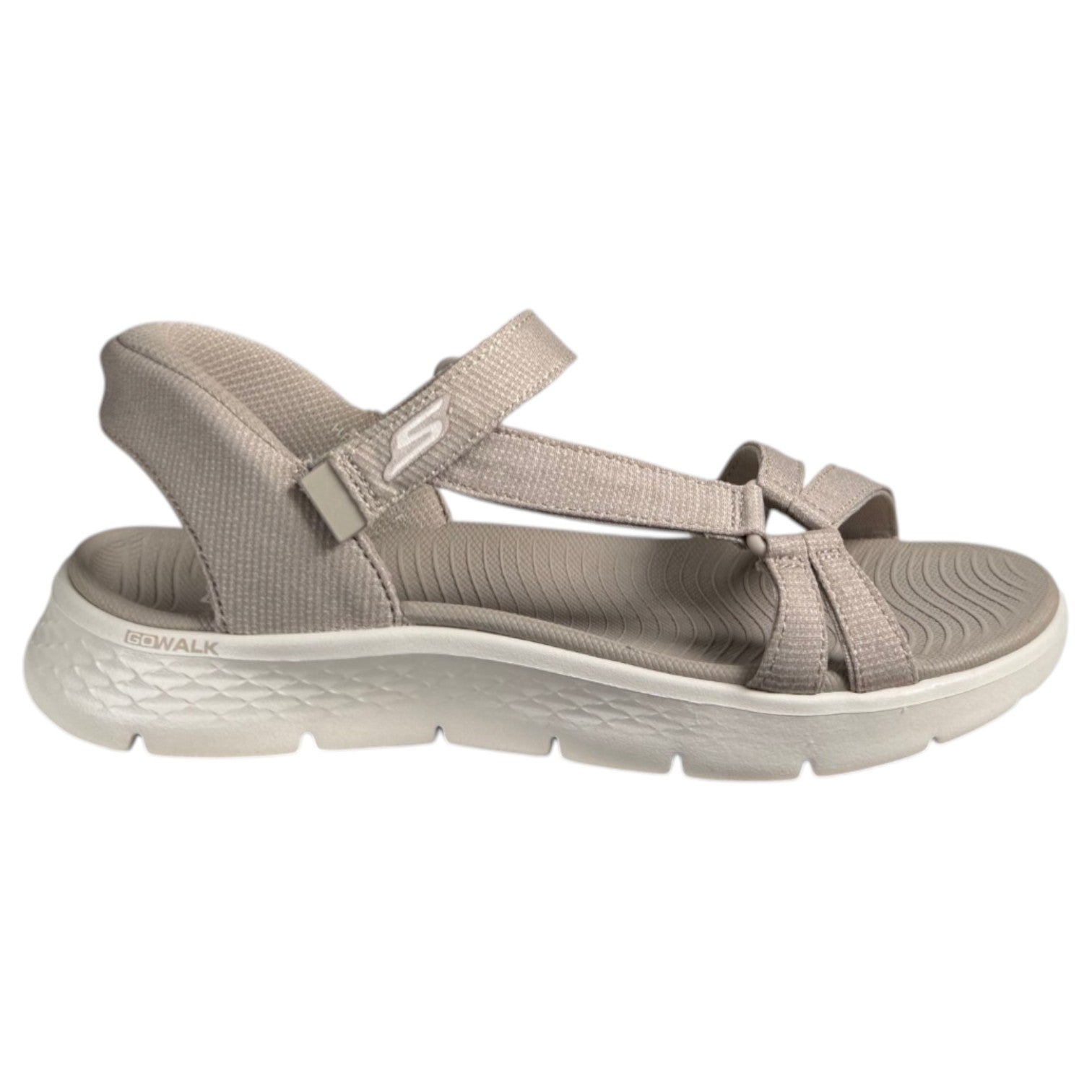 Sandalias Skechers Slip-ins: GO WALK Flex Sandal - Illuminate 141481 Taupe - imagen 1