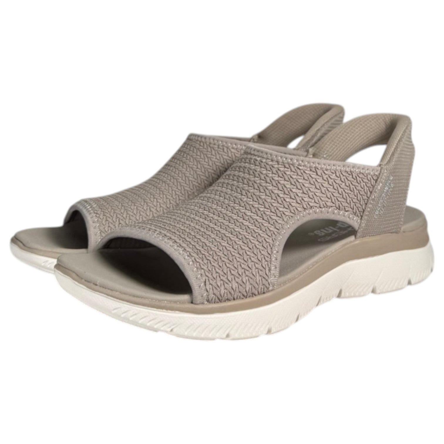 Sandalias Skechers Slip-ins: Summits - Sweetly Evolved 119519 Taupe - imagen 5