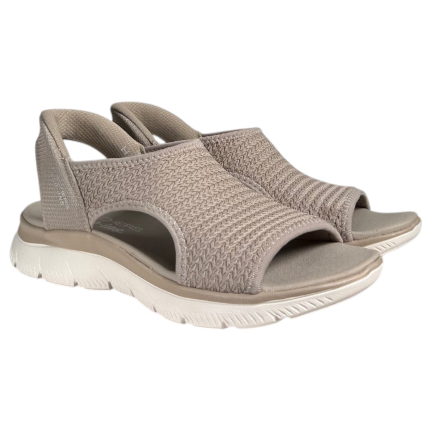 Sandalias Skechers Slip-ins: Summits - Sweetly Evolved 119519 Taupe - imagen 3