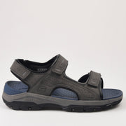 Sandalias Skechers Tresmen Garo 204105 Gris