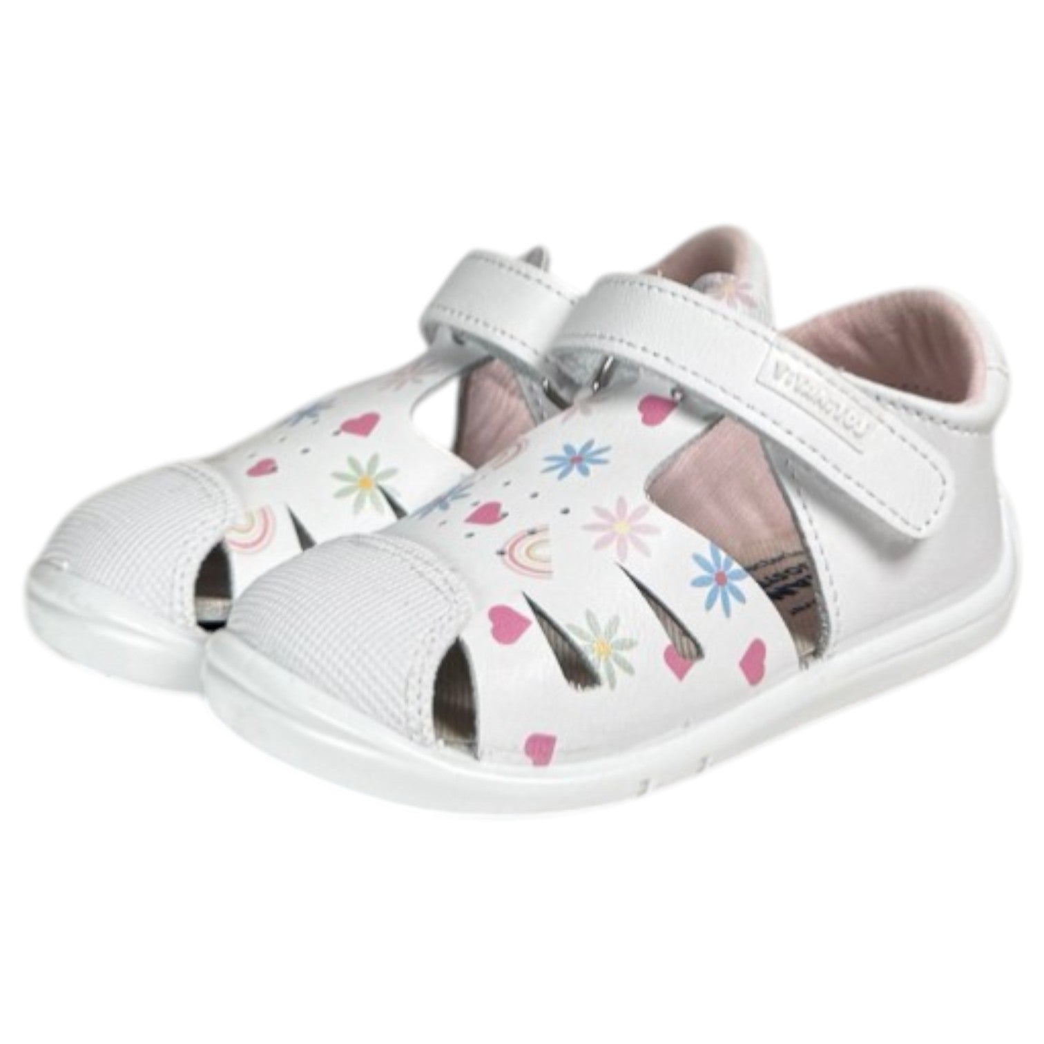 Sandalias Titanitos Respetuosas Arco Iris L500 Blanco - imagen 5