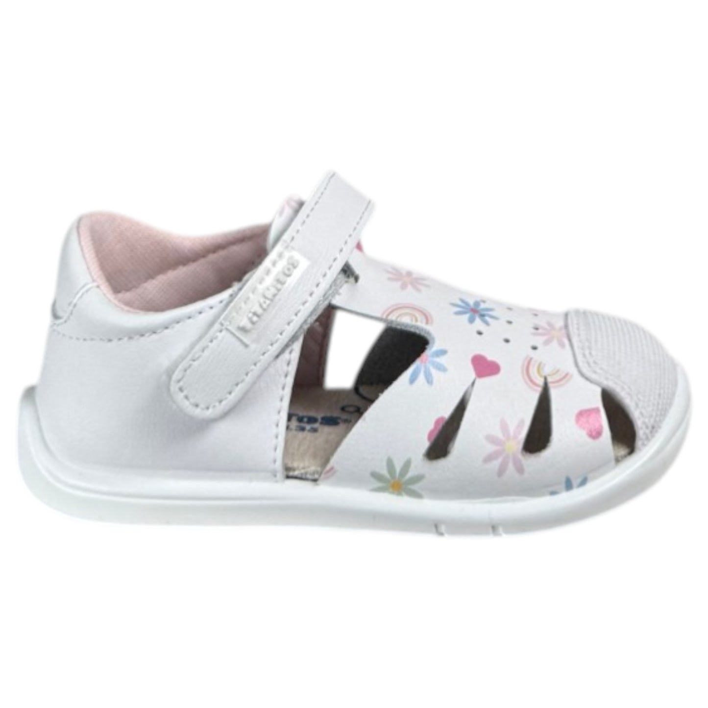 Sandalias Titanitos Respetuosas Arco Iris L500 Blanco - imagen 1