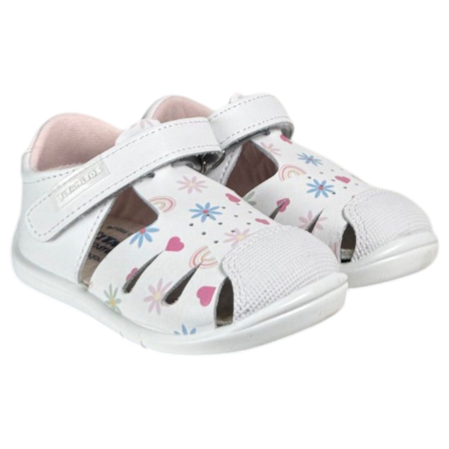 Sandalias Titanitos Respetuosas Arco Iris L500 Blanco - imagen 3