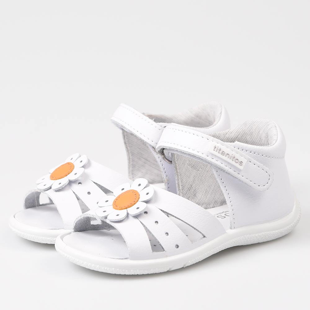 Sandalias Titanitos Respetuosas Eirene L670 Blanco - imagen 3