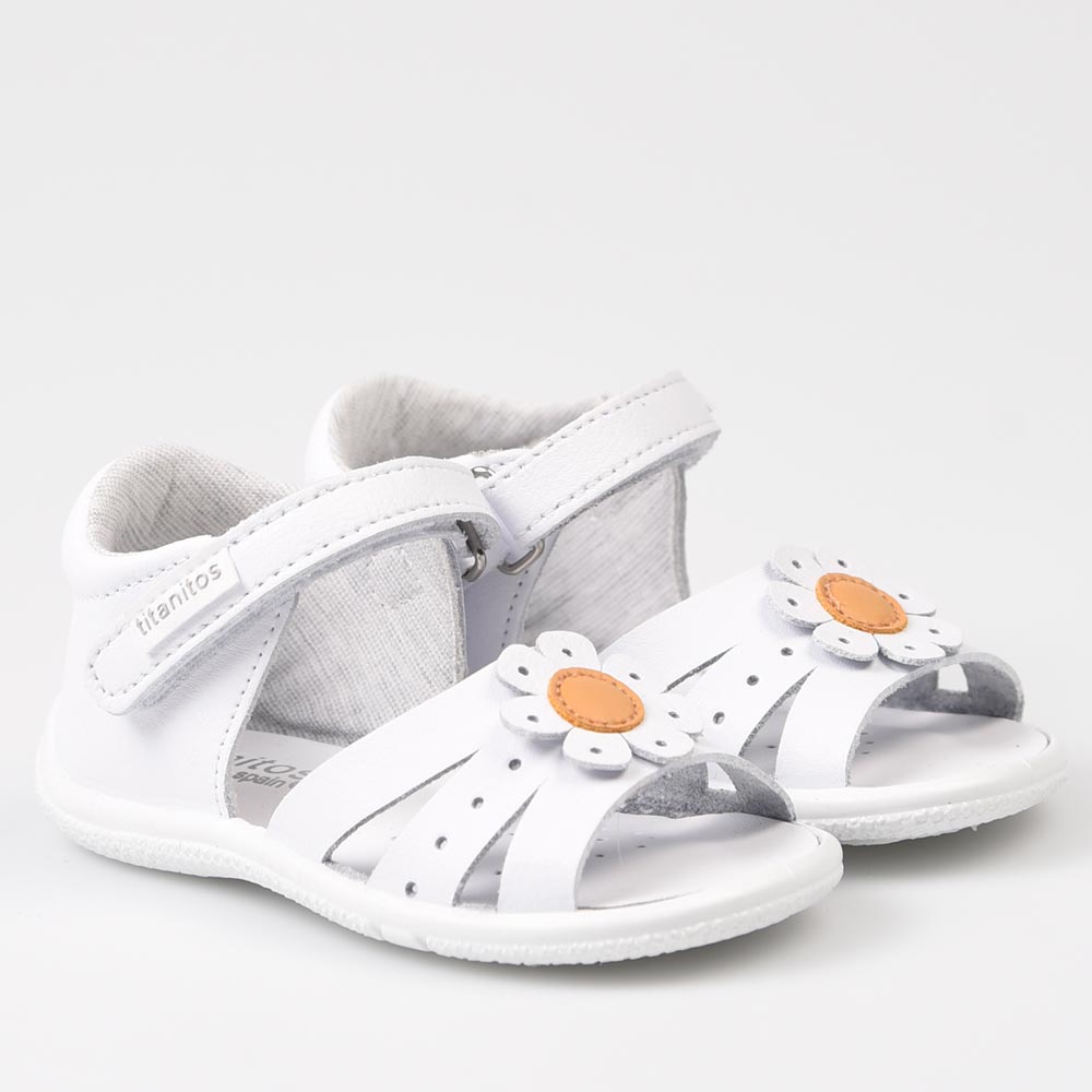 Sandalias Titanitos Respetuosas Eirene L670 Blanco - imagen 2
