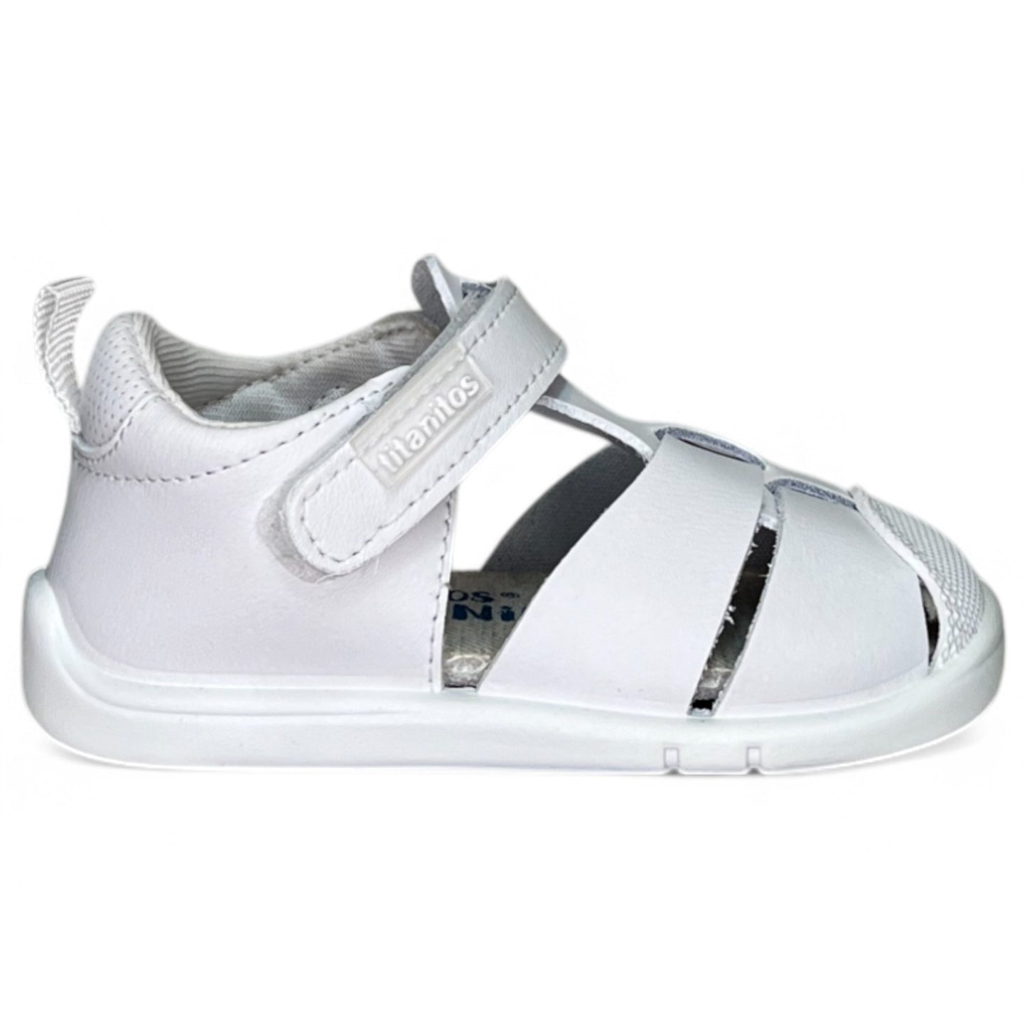 Sandalias Titanitos Respetuosas Eric B500 Blanco - imagen 1