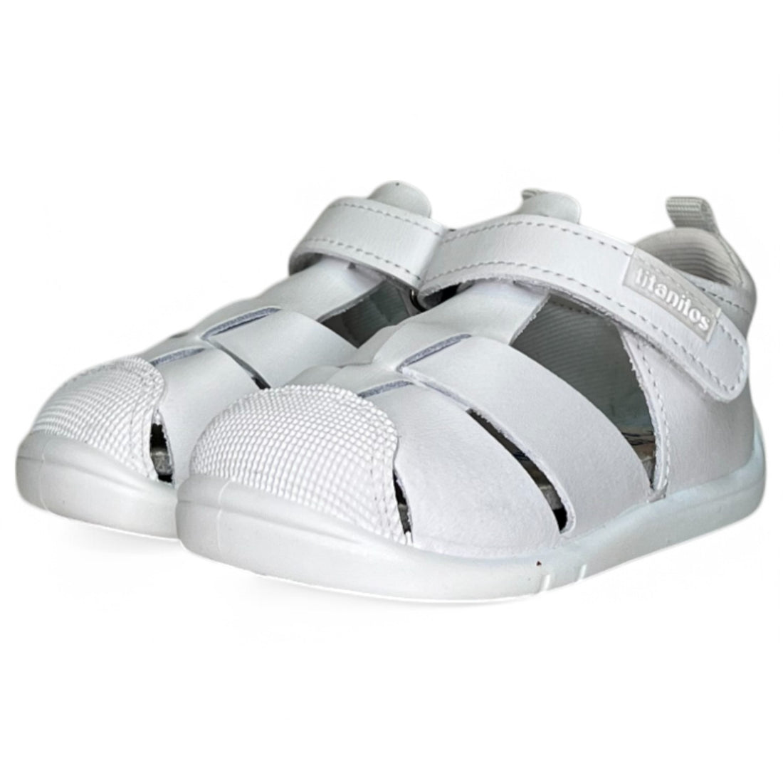 Sandalias Titanitos Respetuosas Eric B500 Blanco - imagen 3