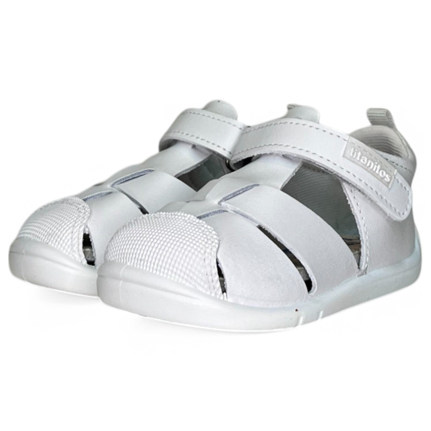 Sandalias Titanitos Respetuosas Eric B500 Blanco - imagen 3