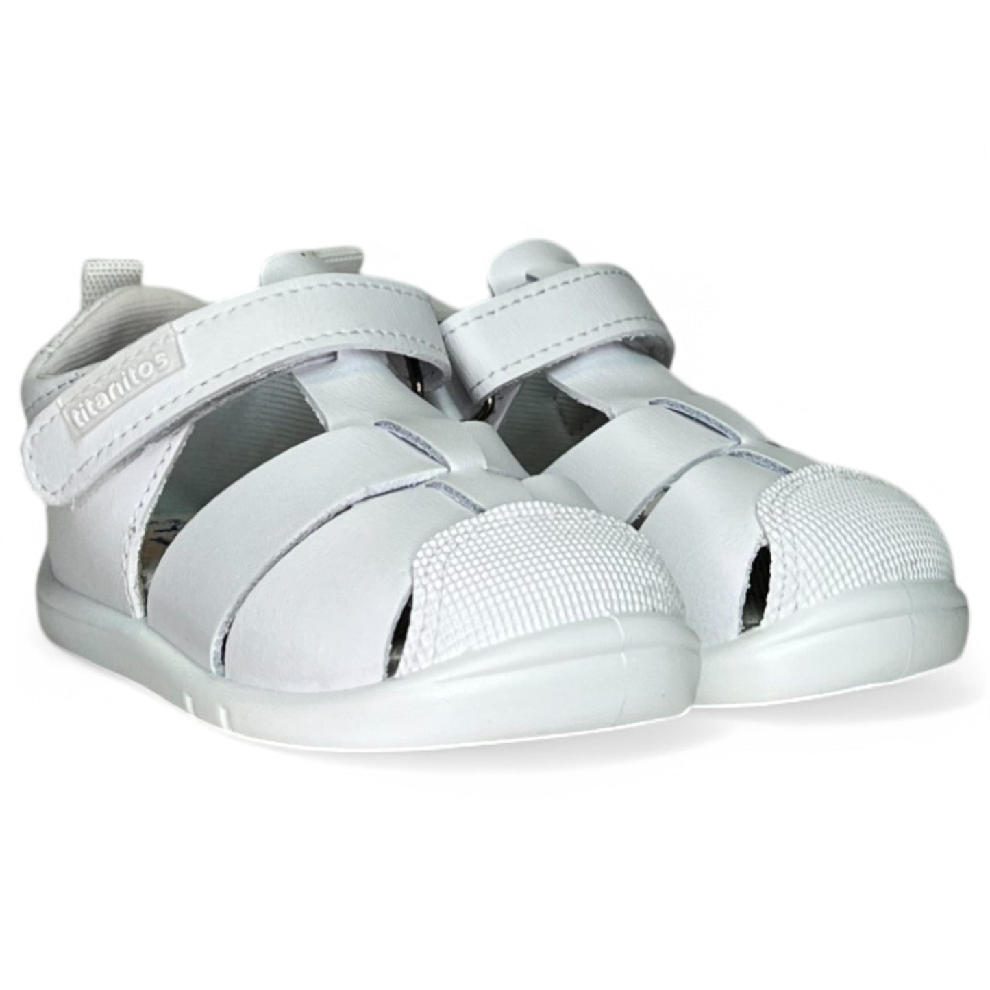 Sandalias Titanitos Respetuosas Eric B500 Blanco - imagen 2