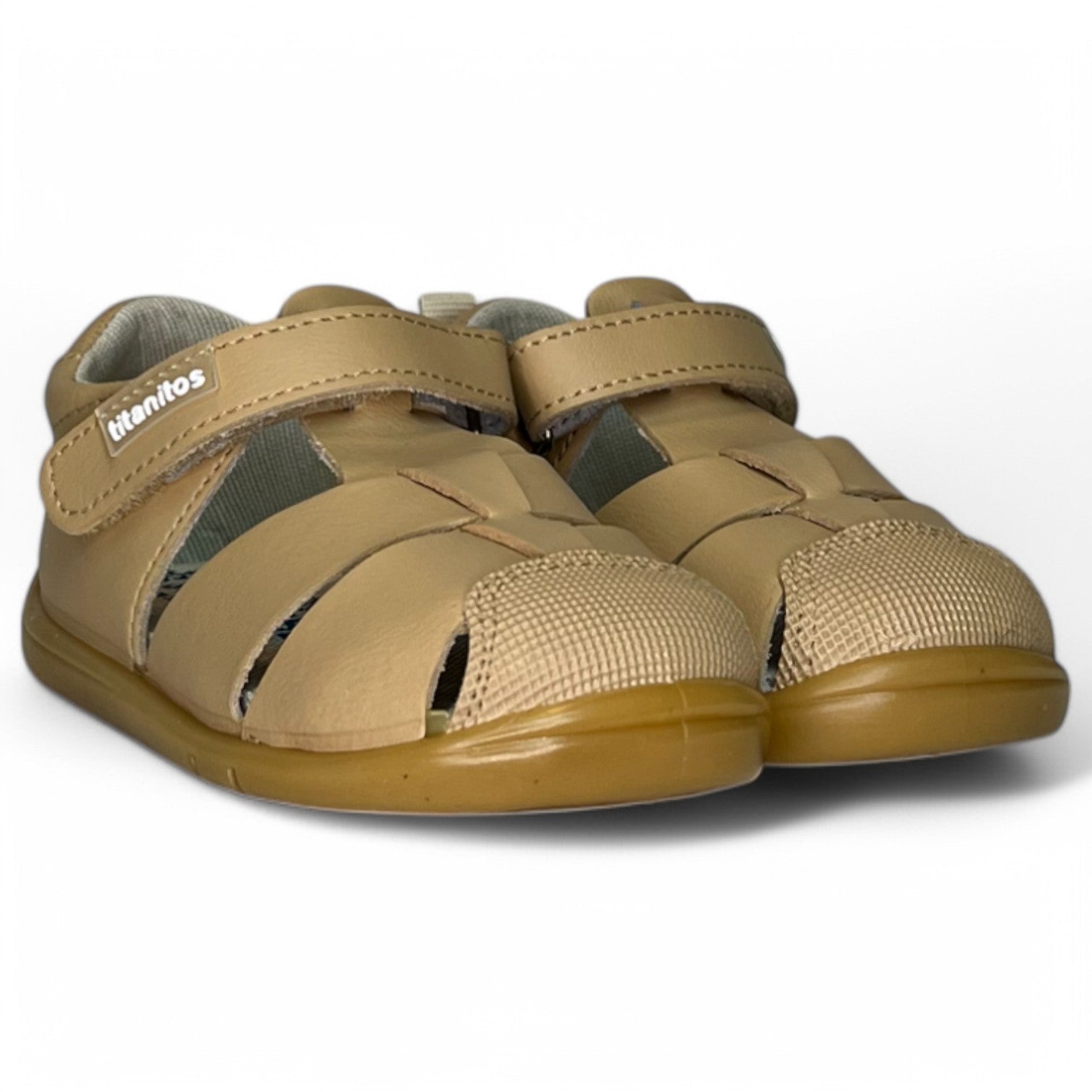Sandalias Titanitos Respetuosas Eric B500 Crema - imagen 3