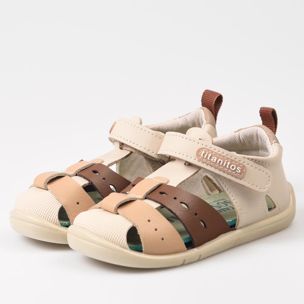 Sandalias Titanitos Respetuosas Evo B500 Beig - imagen 4