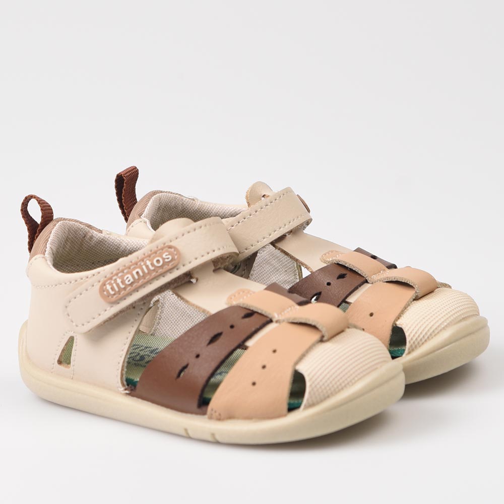 Sandalias Titanitos Respetuosas Evo B500 Beig - imagen 3