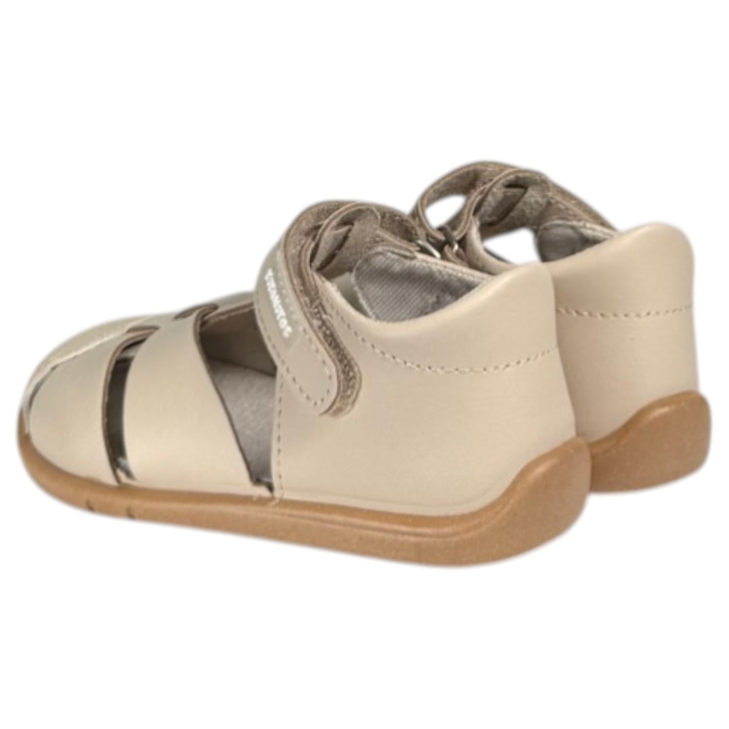 Sandalias Titanitos Respetuosas Félix L500 Crema Caramelo - imagen 6