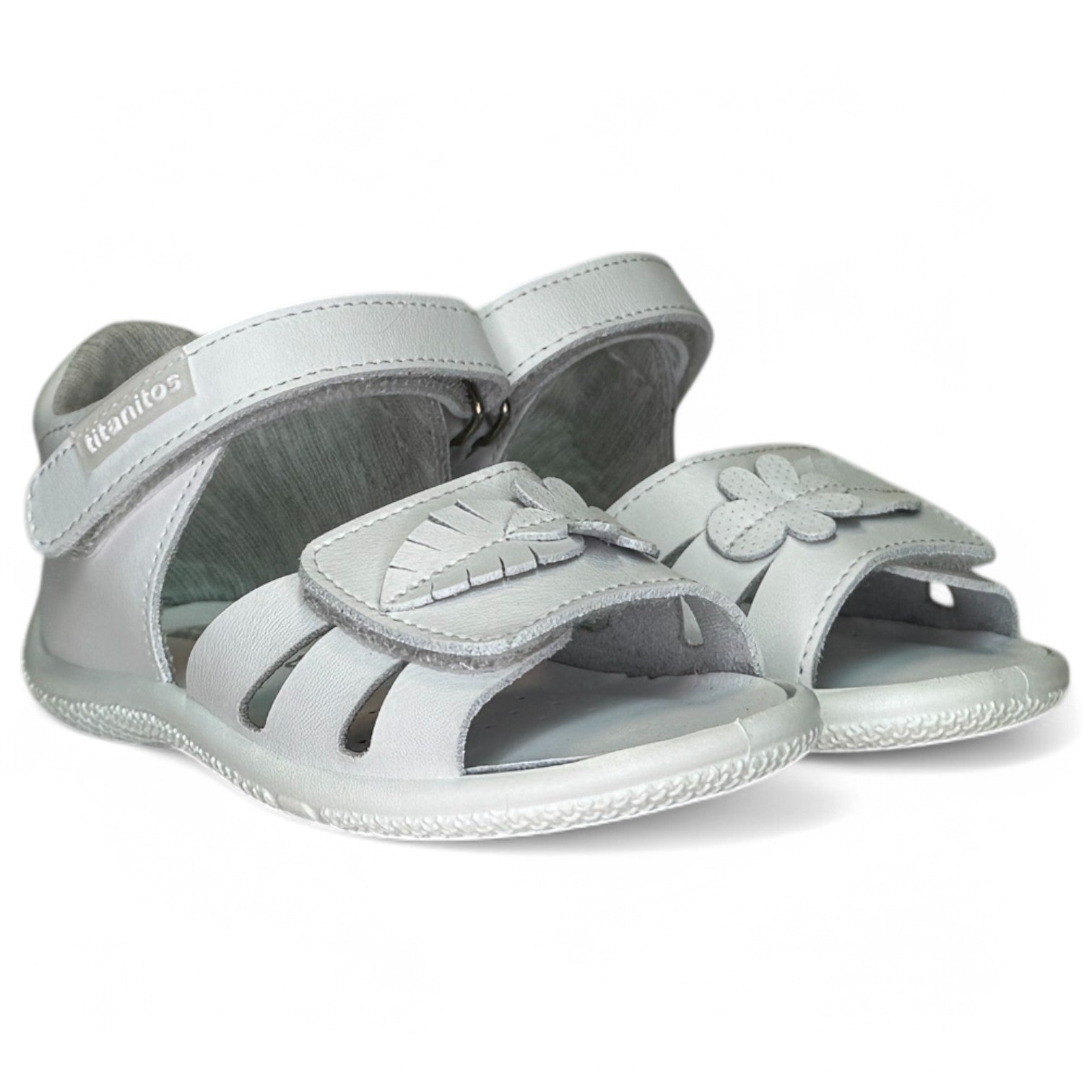 Sandalias Titanitos Respetuosas L670 Irina Blanco - imagen 3