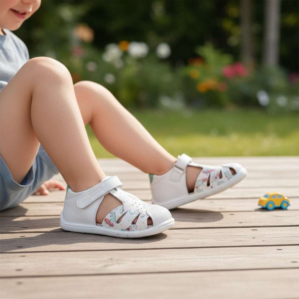 Sandalias Titanitos Respetuosas Patinete L500 Blanco - imagen 2