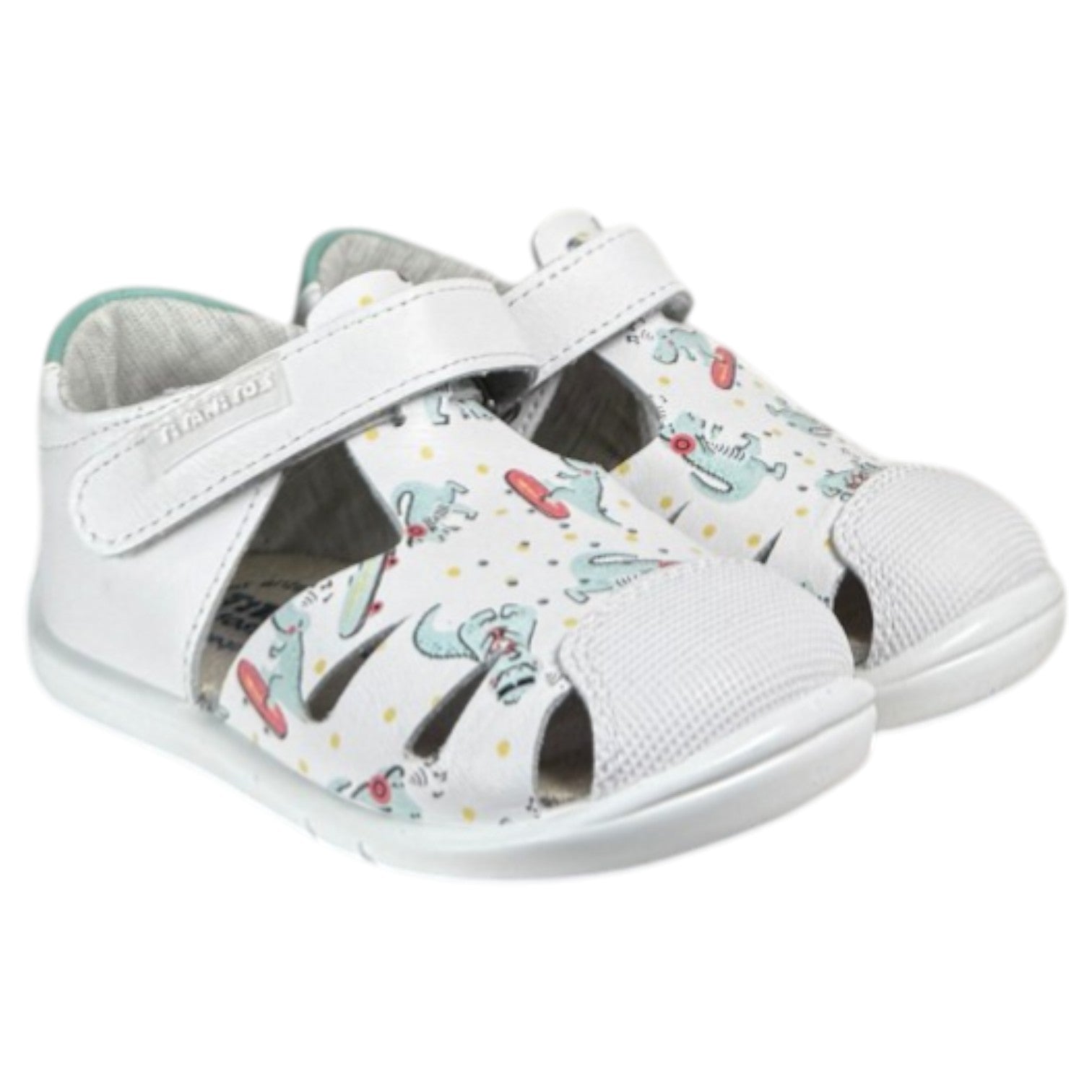 Sandalias Titanitos Respetuosas Patinete L500 Blanco - imagen 3