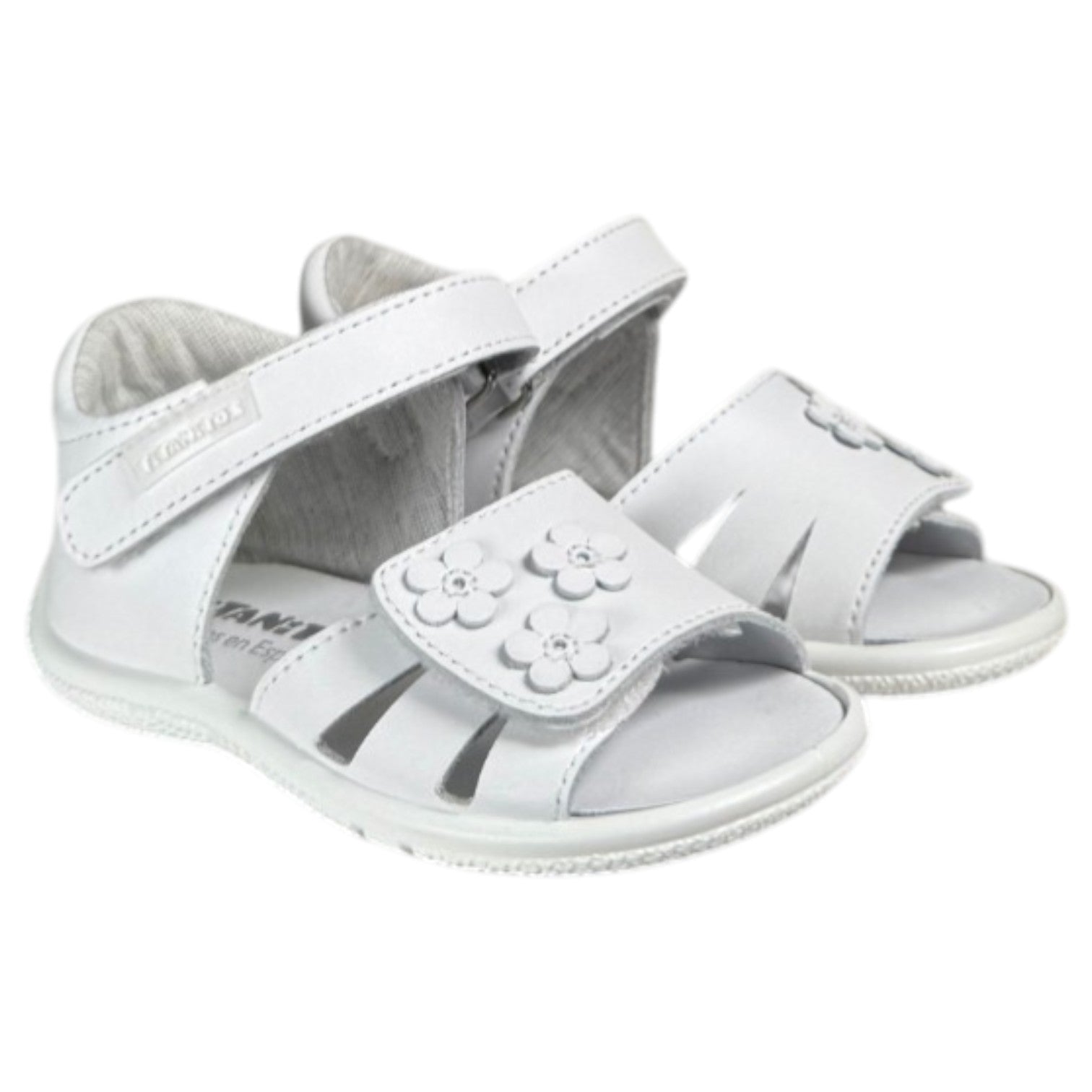 Sandalias Titanitos Respetuosas Ramo L670 Blanco - imagen 3