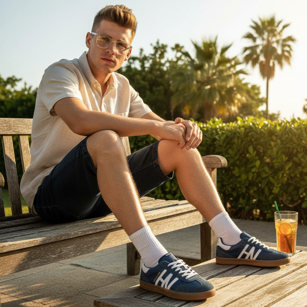 Sneaker Harper & Neyer Hamptons Navy Blue - imagen 2