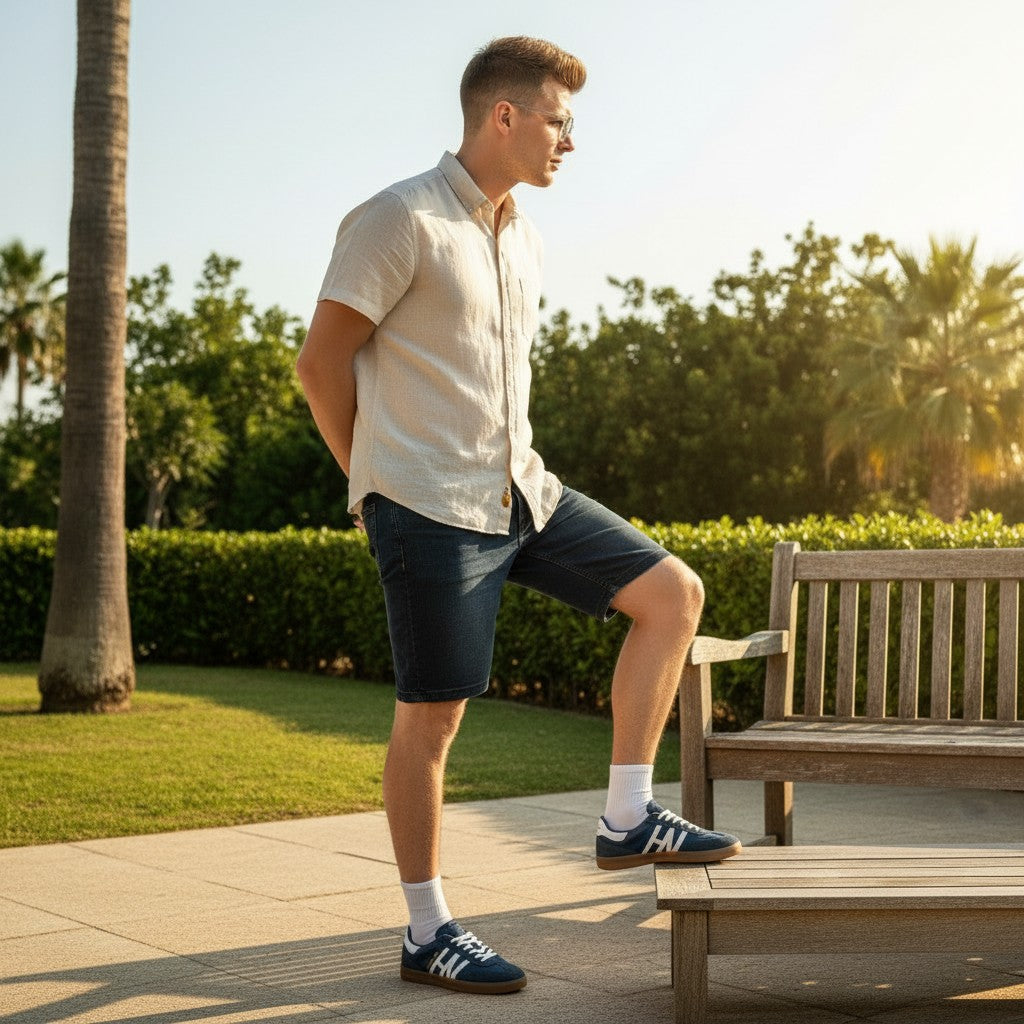 Sneaker Harper & Neyer Hamptons Navy Blue - imagen 4