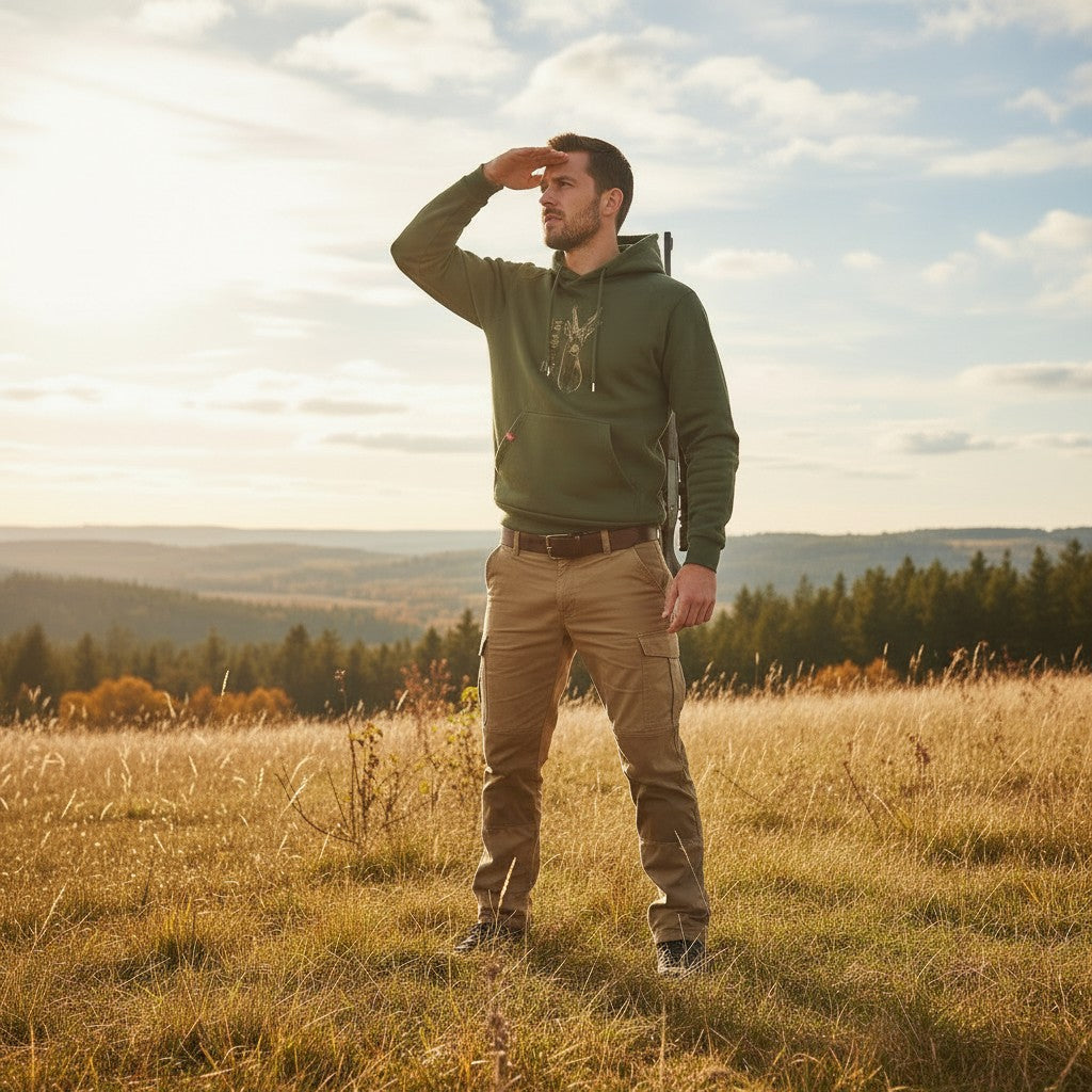 Sudadera Caza Hart Branded-H Roe Deer XHBHRD Verde - imagen 4