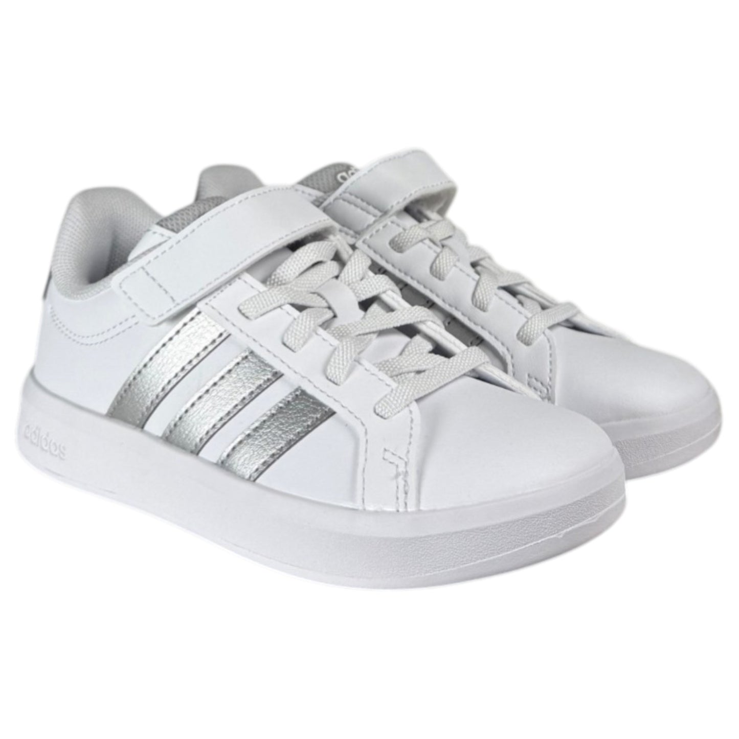 Zapatillas adidas Grand Court 3.0 JP9368 Blanco Plata - imagen 3