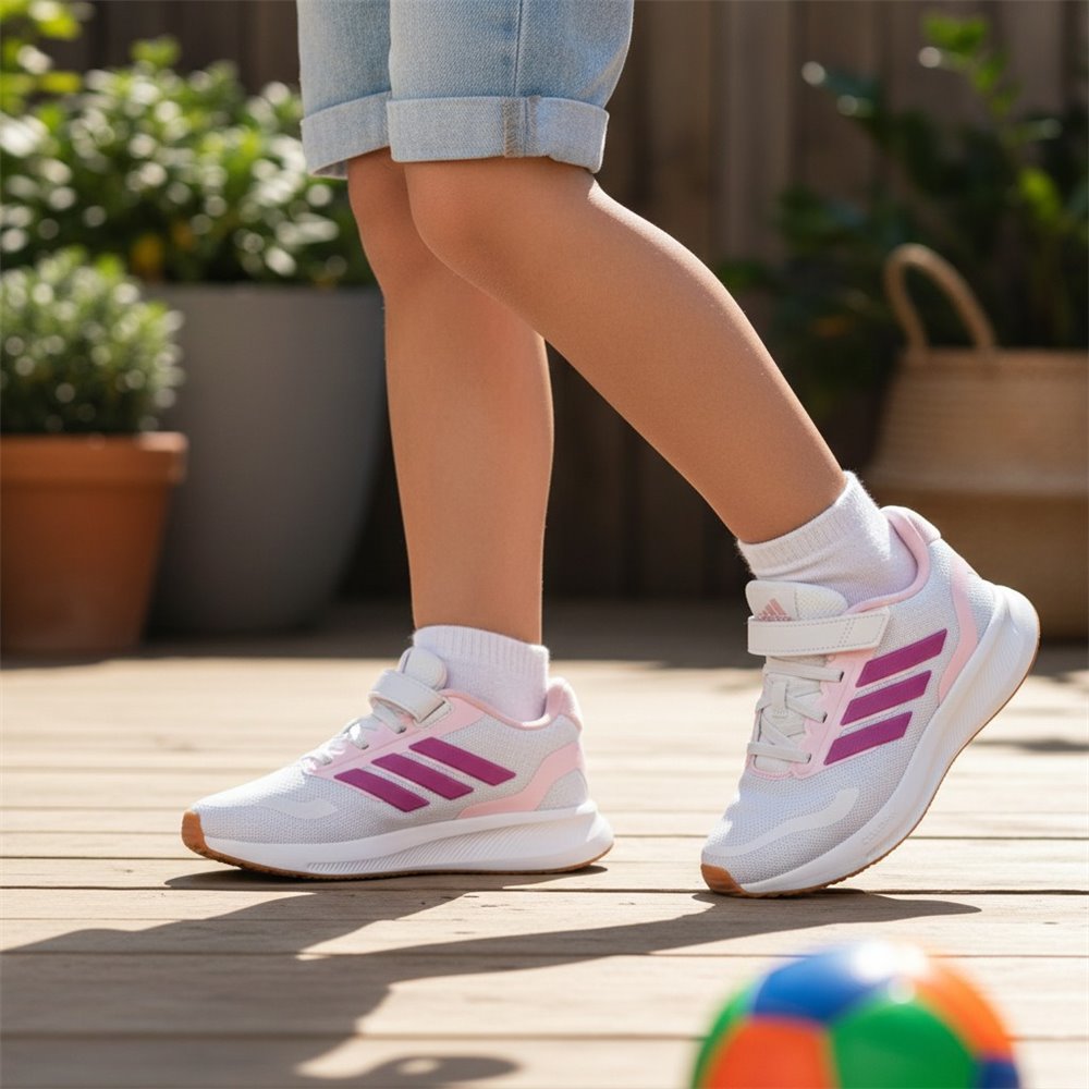 Zapatillas adidas Runfalcon 5 Kids JP9405 Blanco - imagen 2