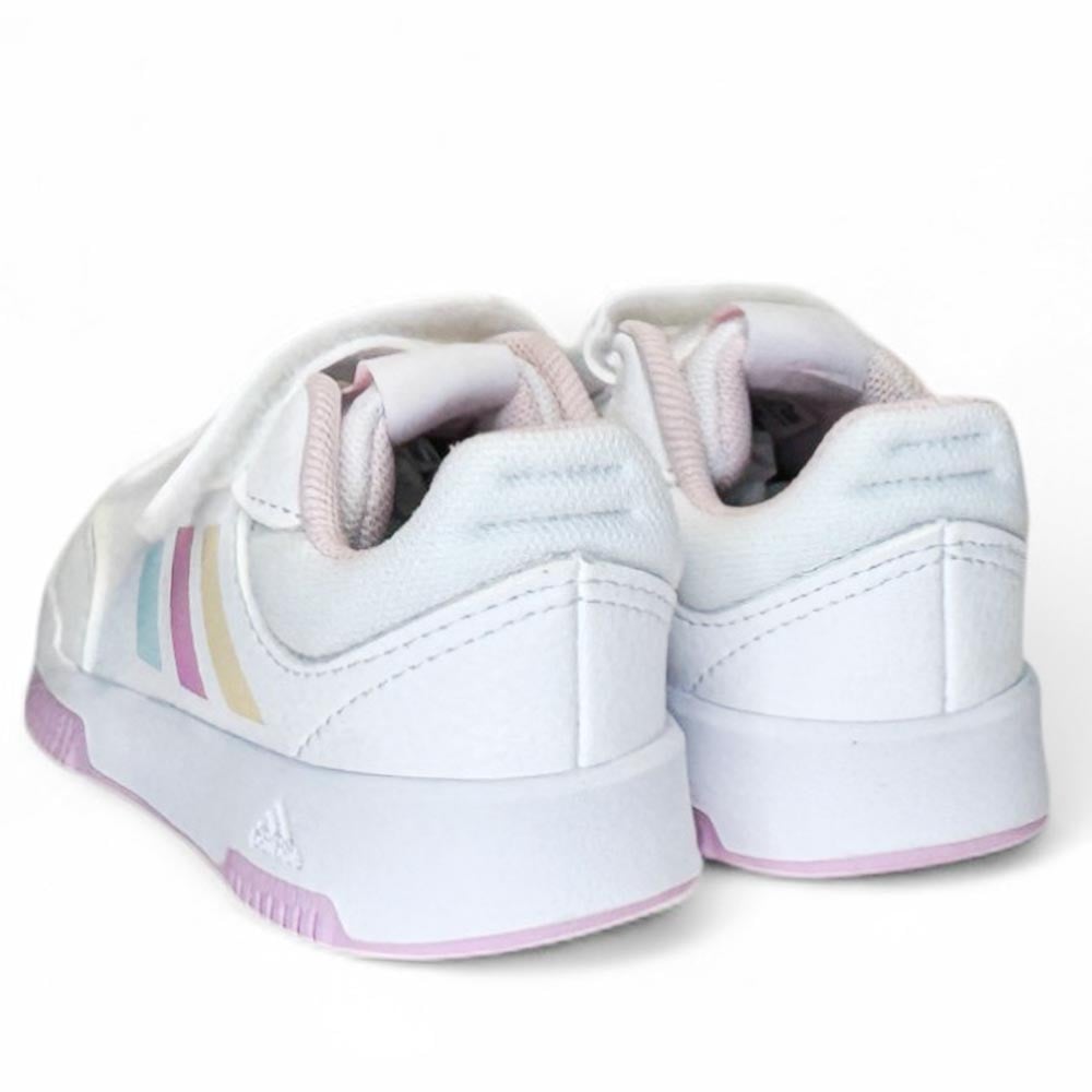 Zapatillas adidas Tensaur Hook and Loop GW6467 Blanco Rosa - imagen 4