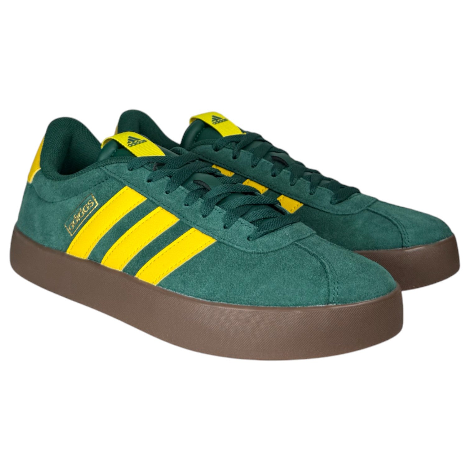 Zapatillas adidas VL Court 3.0 JP7535 Verde Amarillo - imagen 2