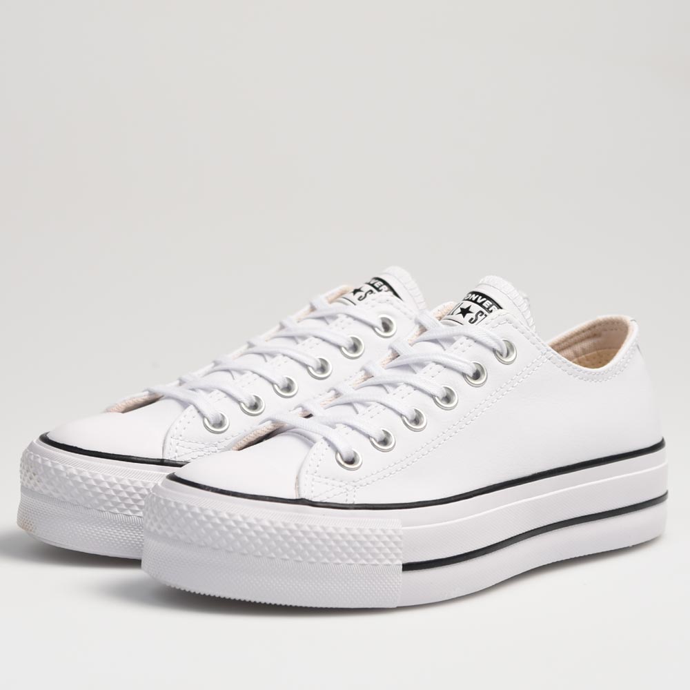 Zapatillas Converse Chuck Taylor All Star Platform Clean Leather 561680 Blanco - imagen 4