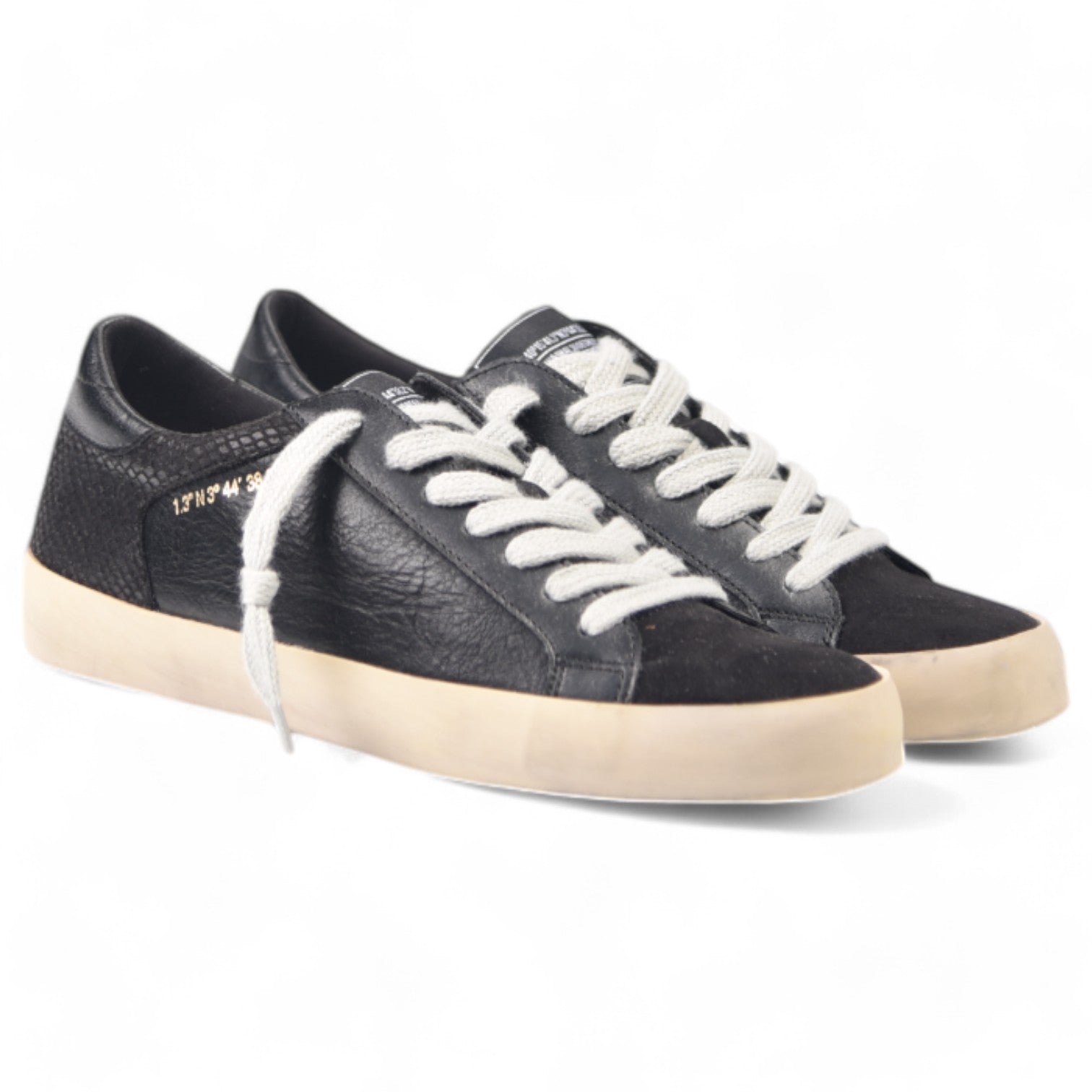 Zapatillas Corina Coordenadas Tachas M4501 Negro - imagen 2