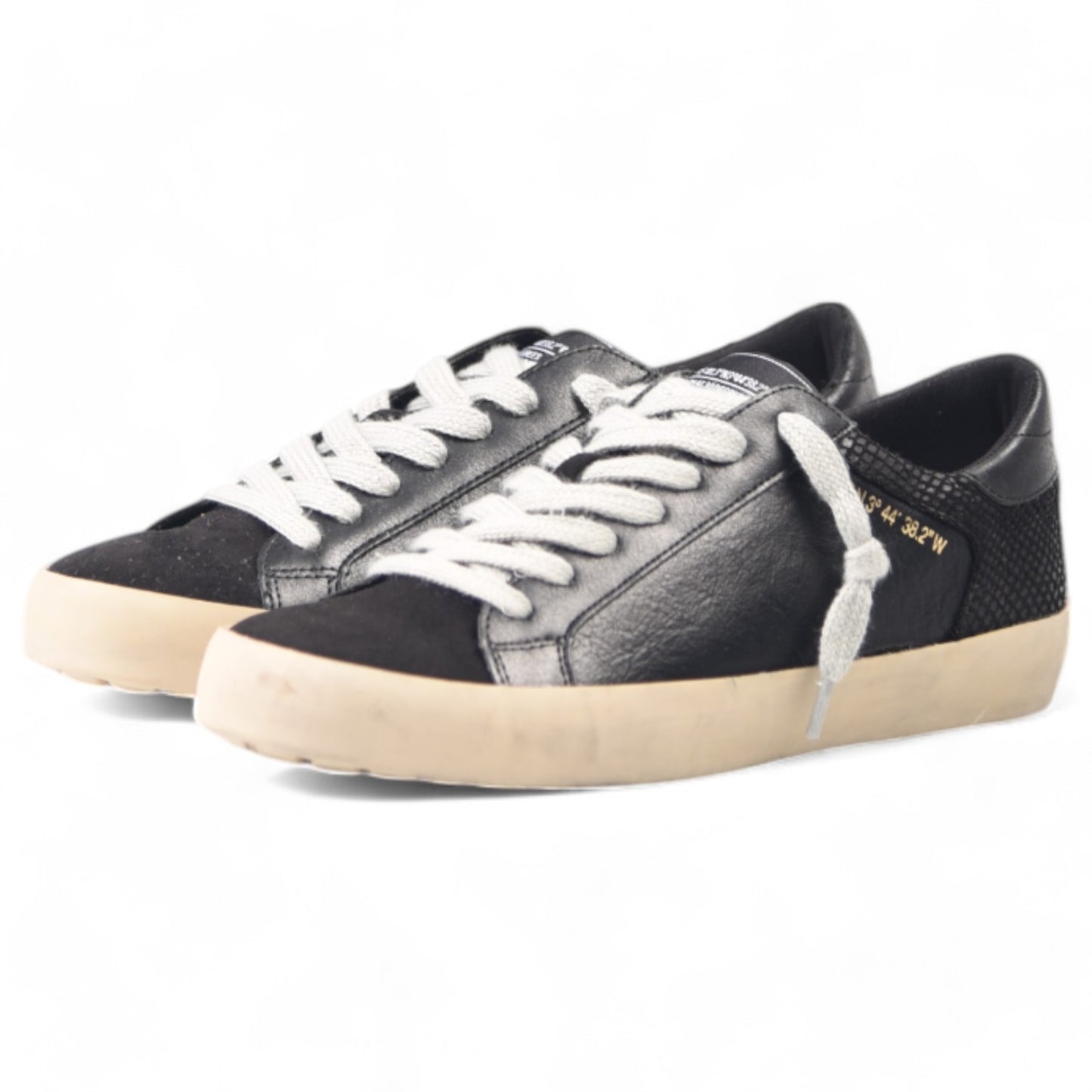 Zapatillas Corina Coordenadas Tachas M4501 Negro - imagen 3